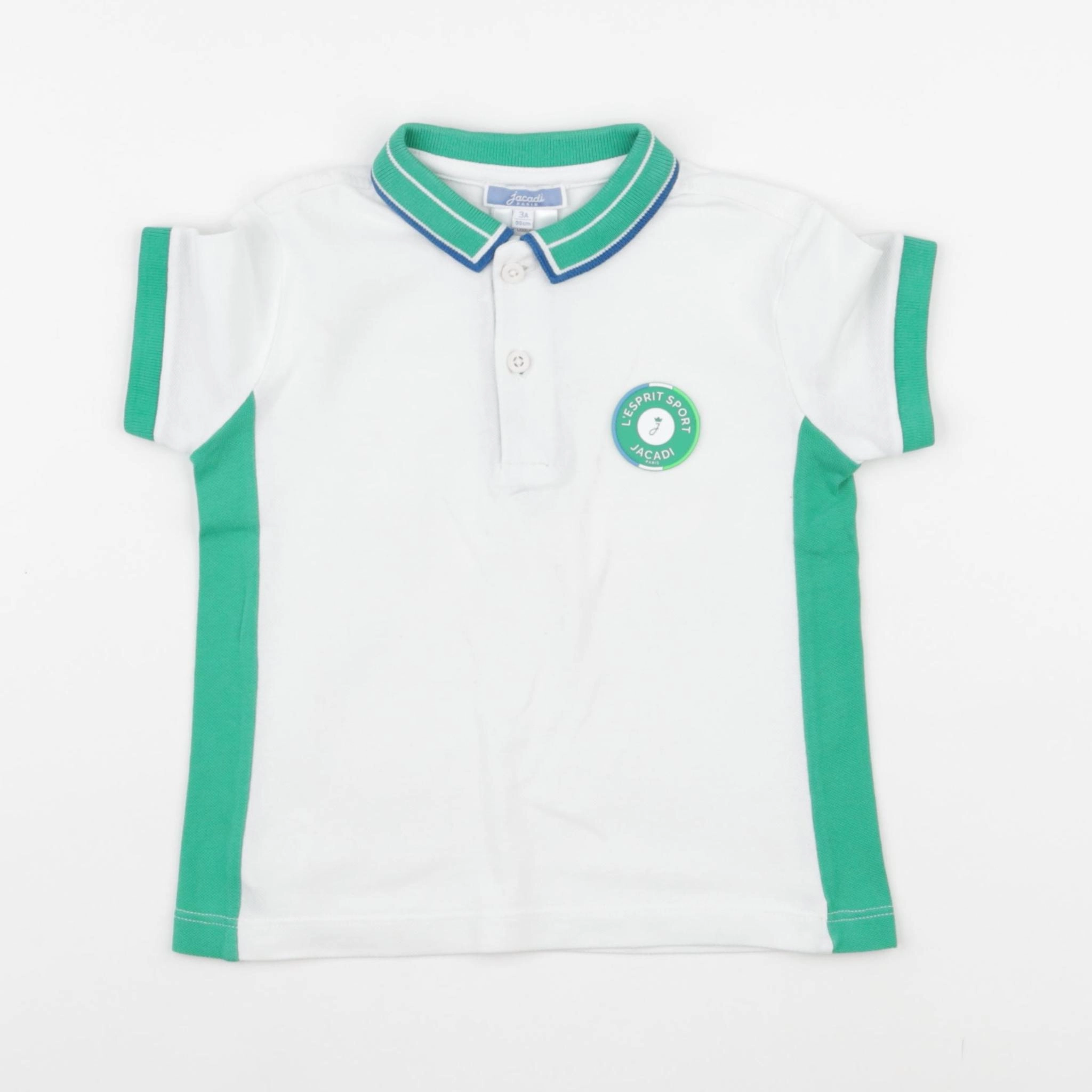 Jacadi - polo blanc - 3 ans