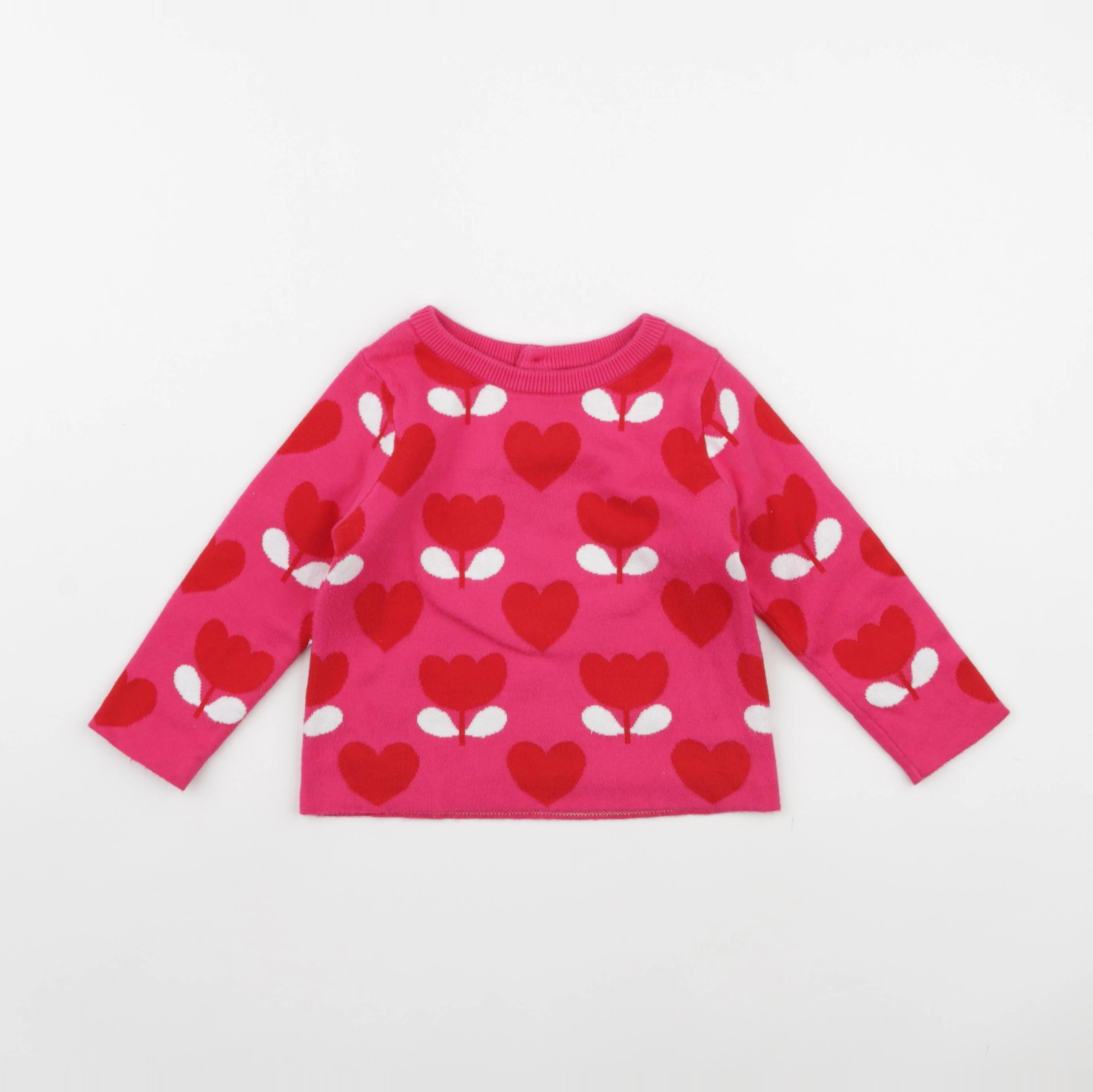 Jacadi - pull rose - 18 mois