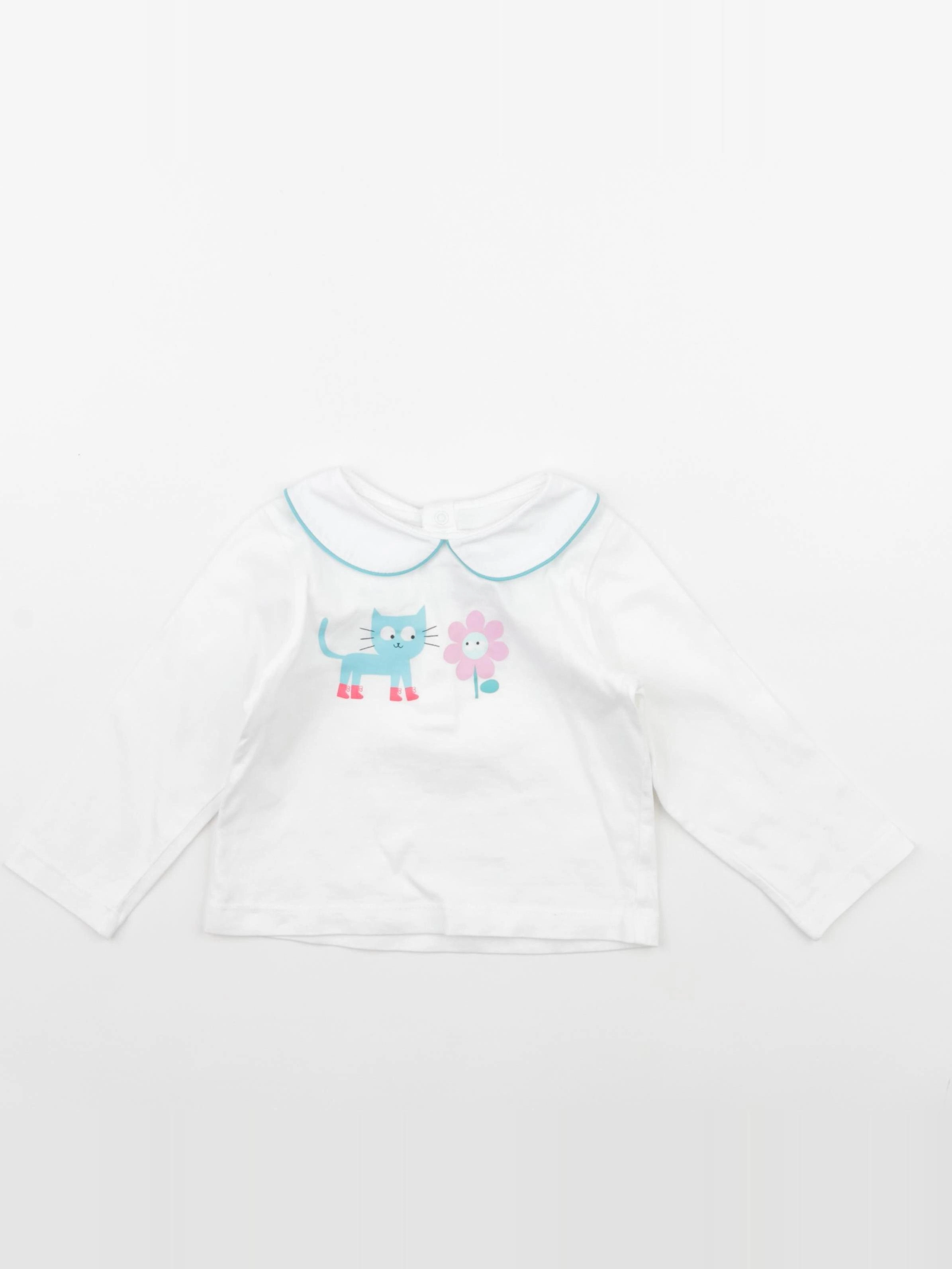 Jacadi - tee-shirt blanc - 18 mois