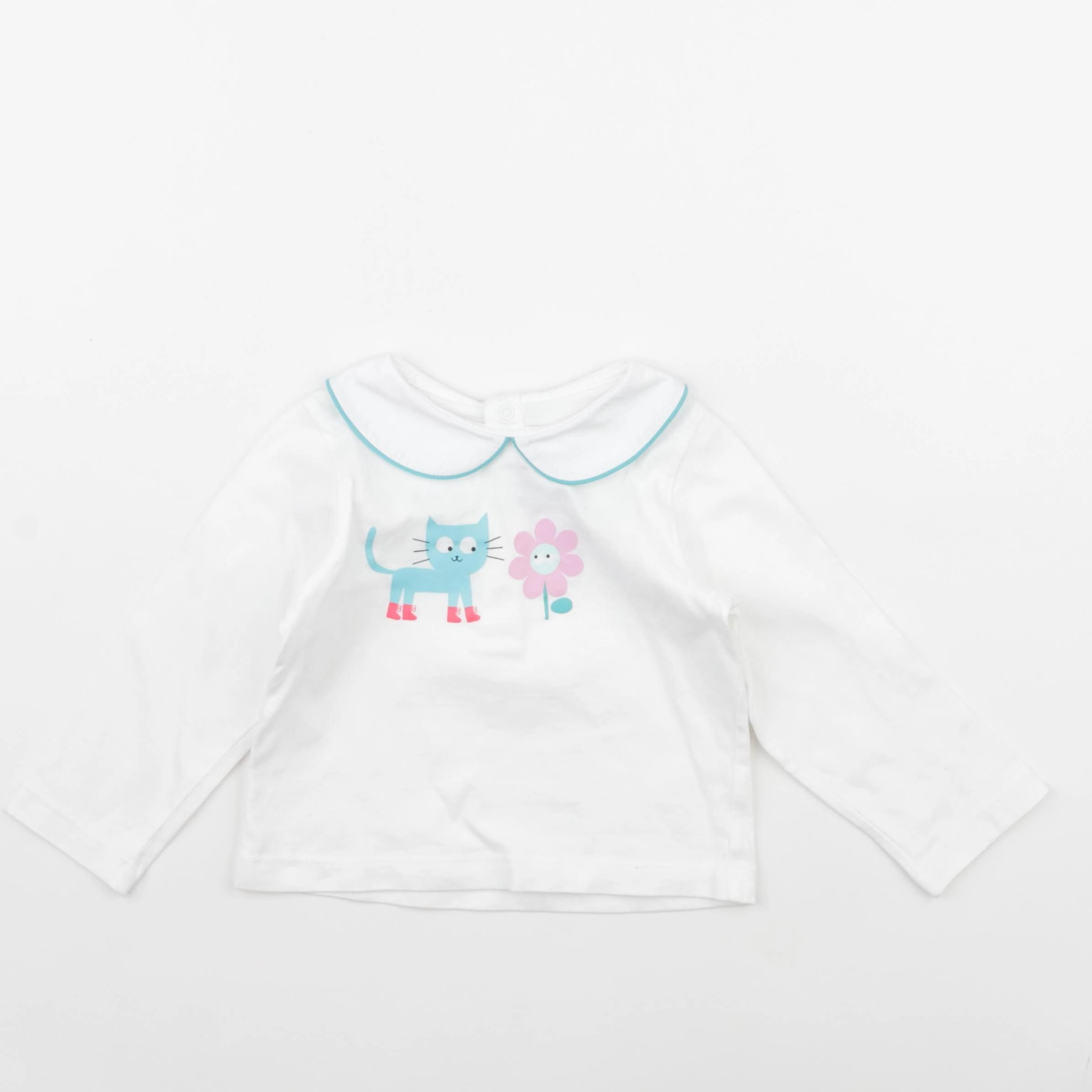 Jacadi - tee-shirt blanc - 18 mois