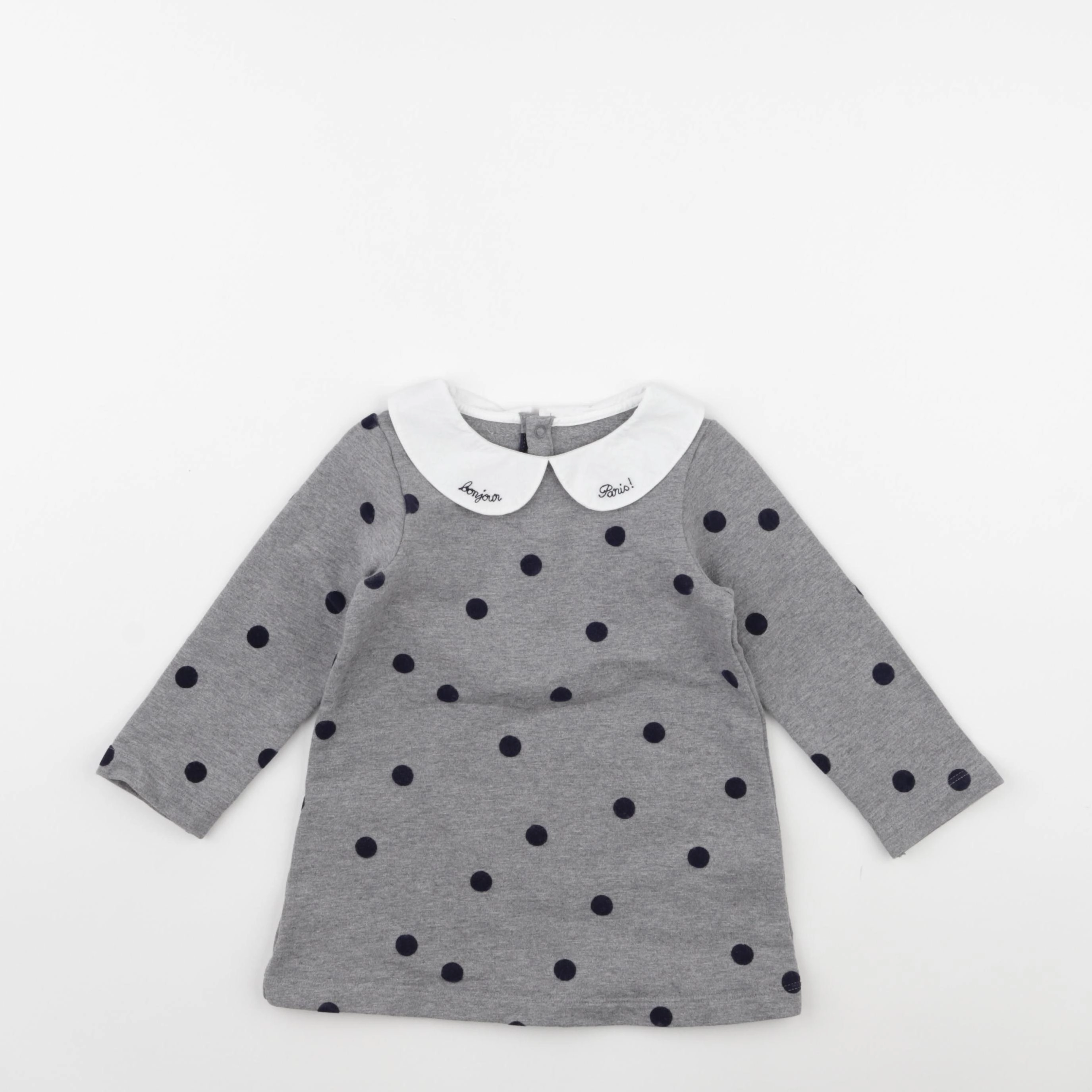 Jacadi - robe gris - 18 mois
