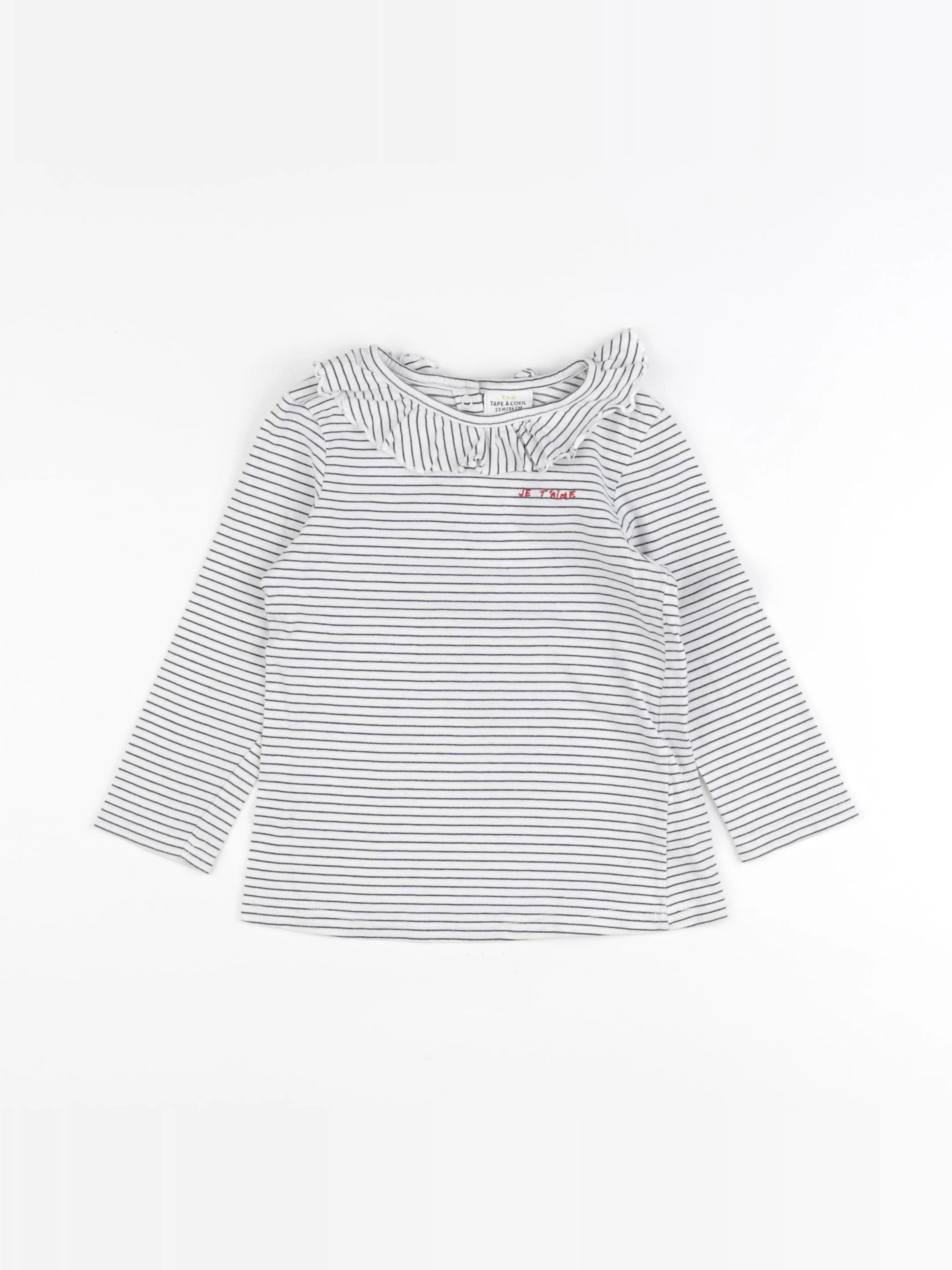 Tape à l'oeil - tee-shirt blanc - 24 mois