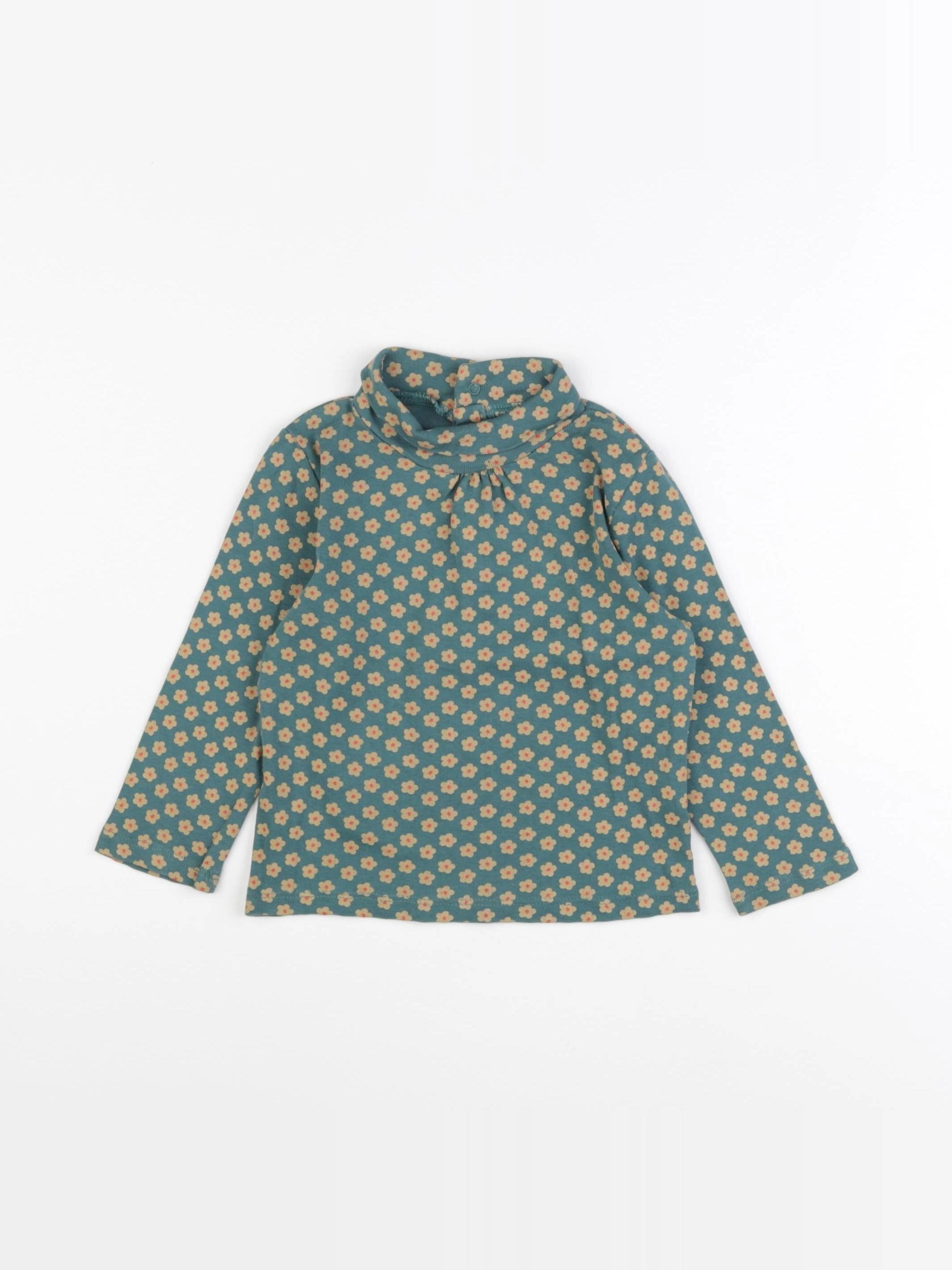 Boutchou - sous-pull vert - 24 mois