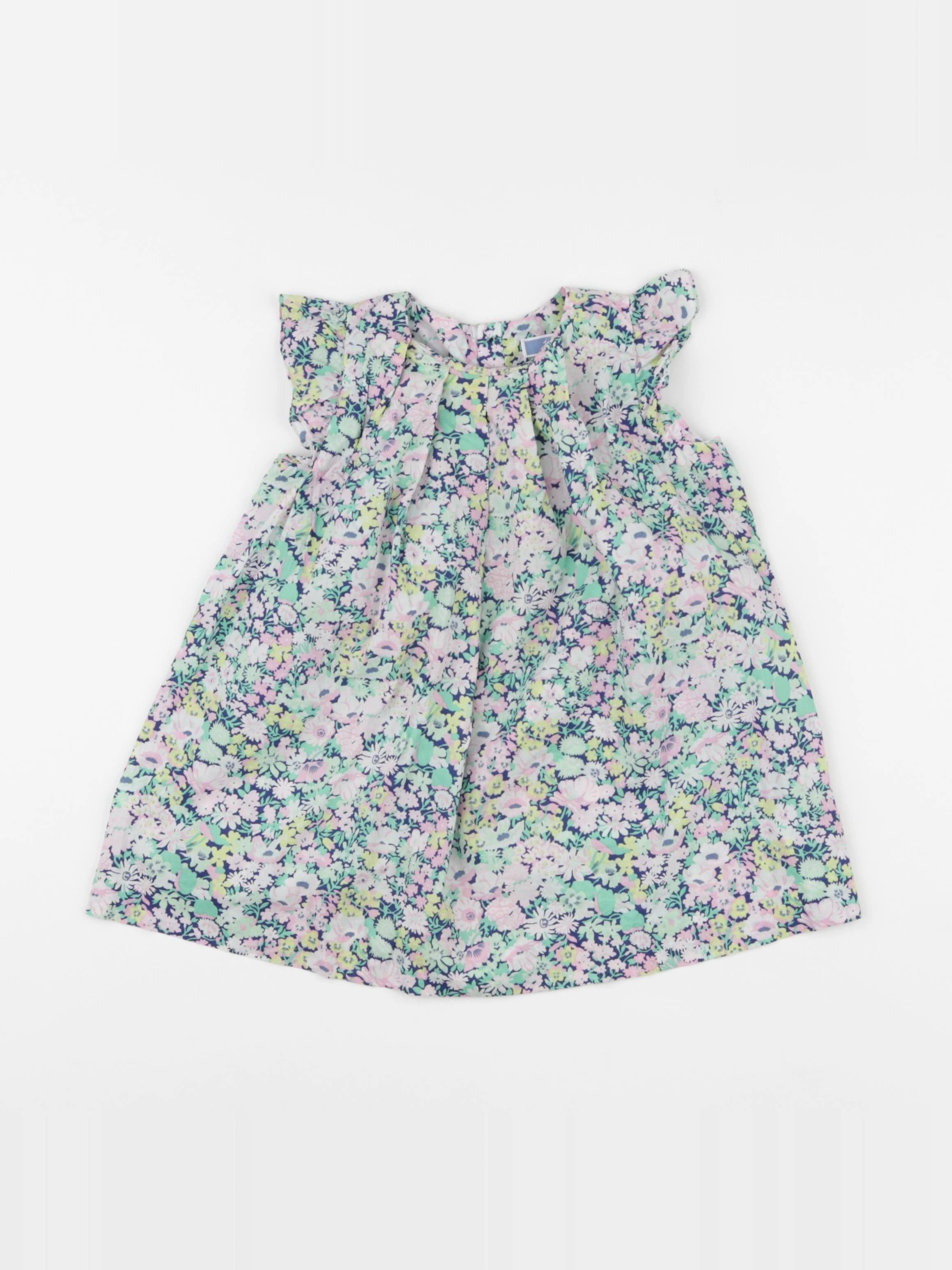 Jacadi - robe liberty multicolore - 18 mois