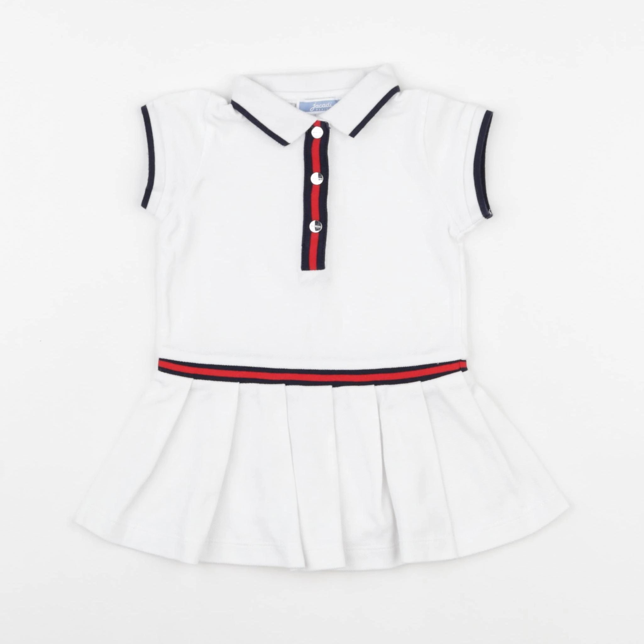 Jacadi - robe blanc - 12 mois