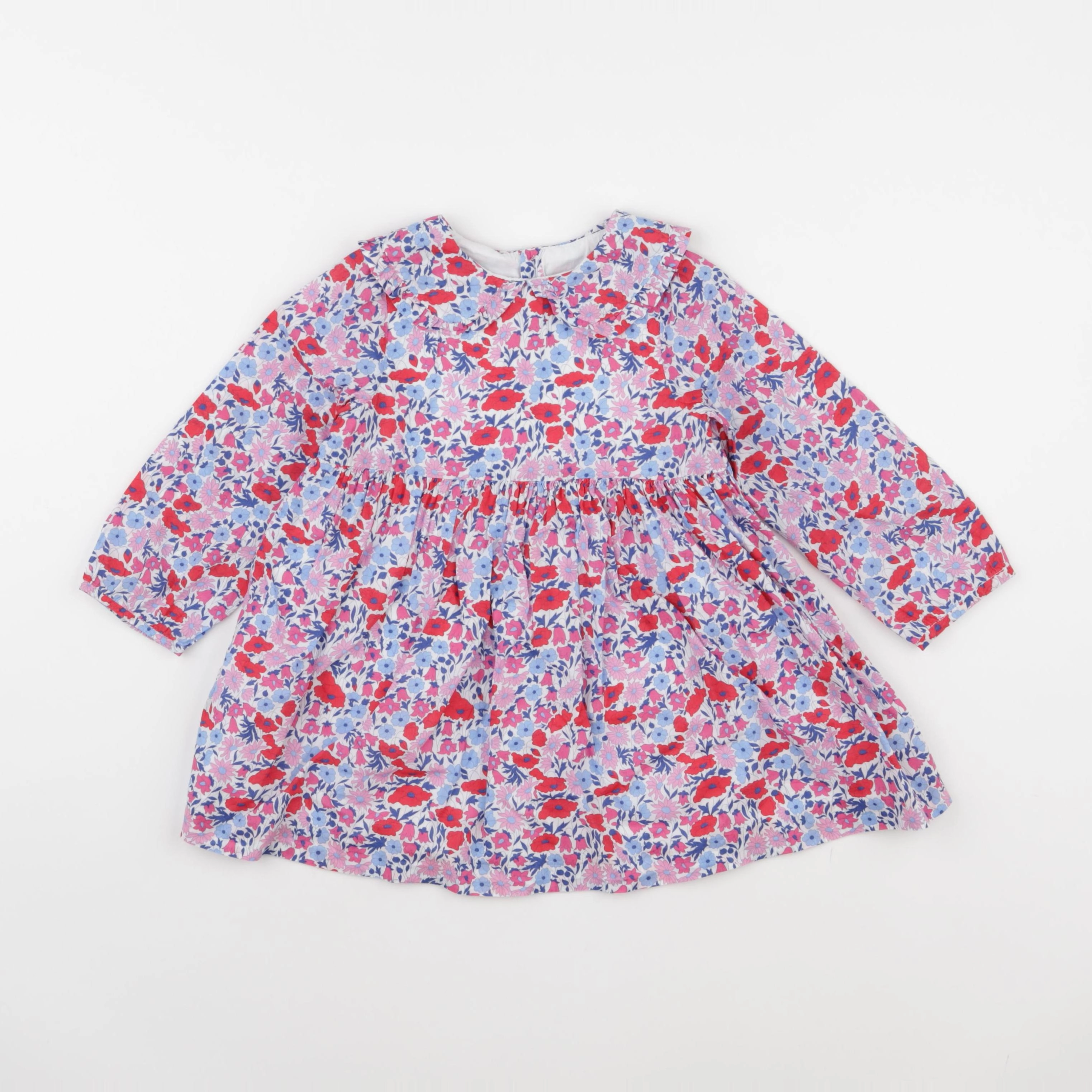 Jacadi - robe liberty multicolore - 36 mois