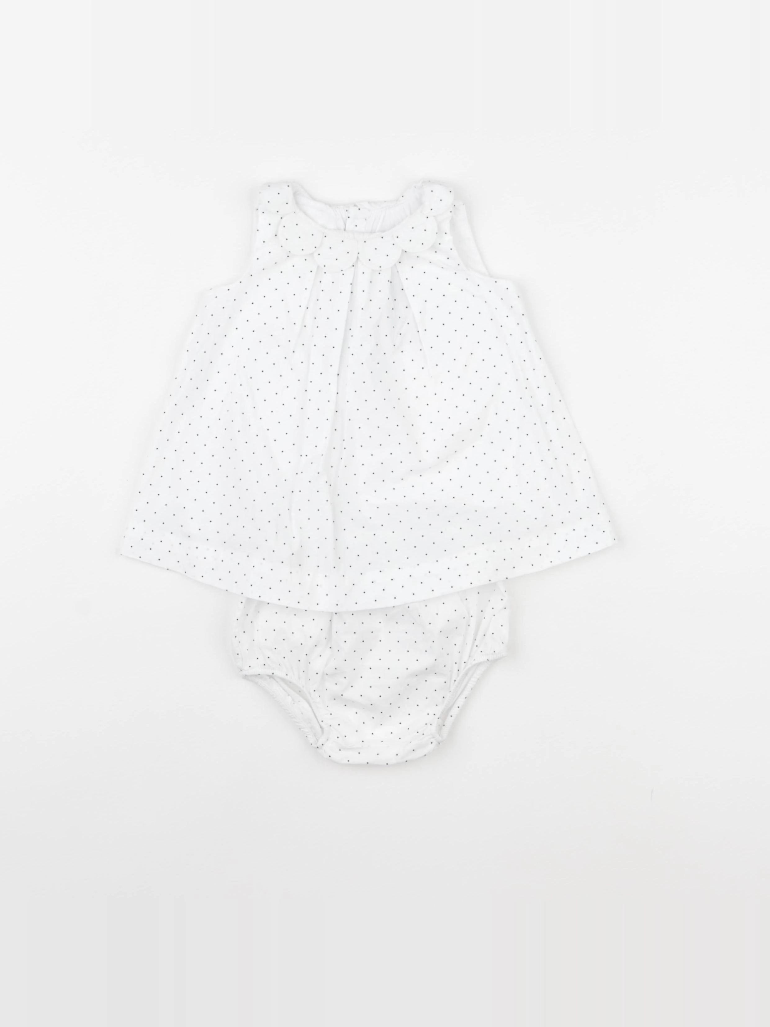 Jacadi - robe blanc - 3 mois