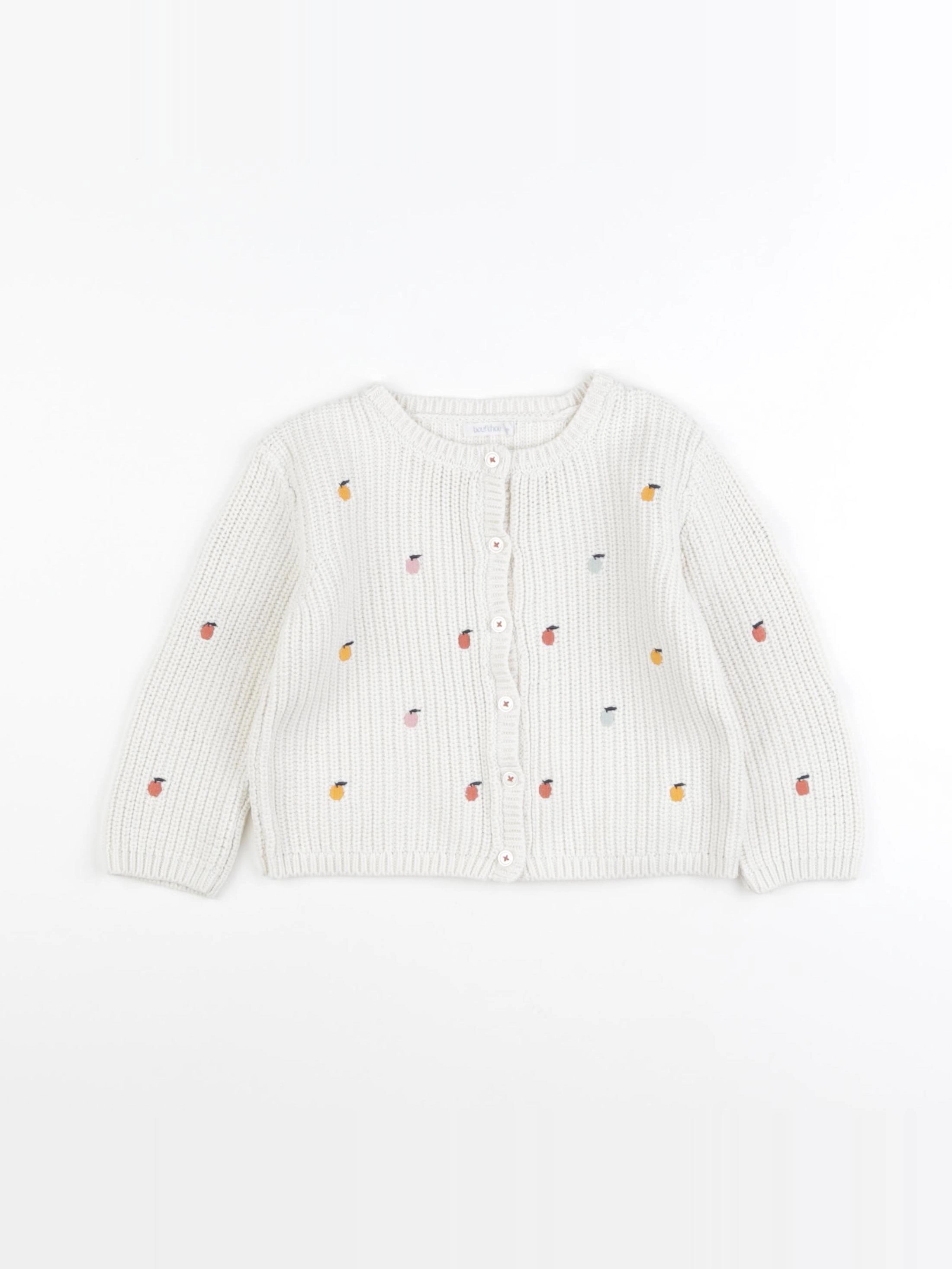 Boutchou - gilet blanc - 24 mois