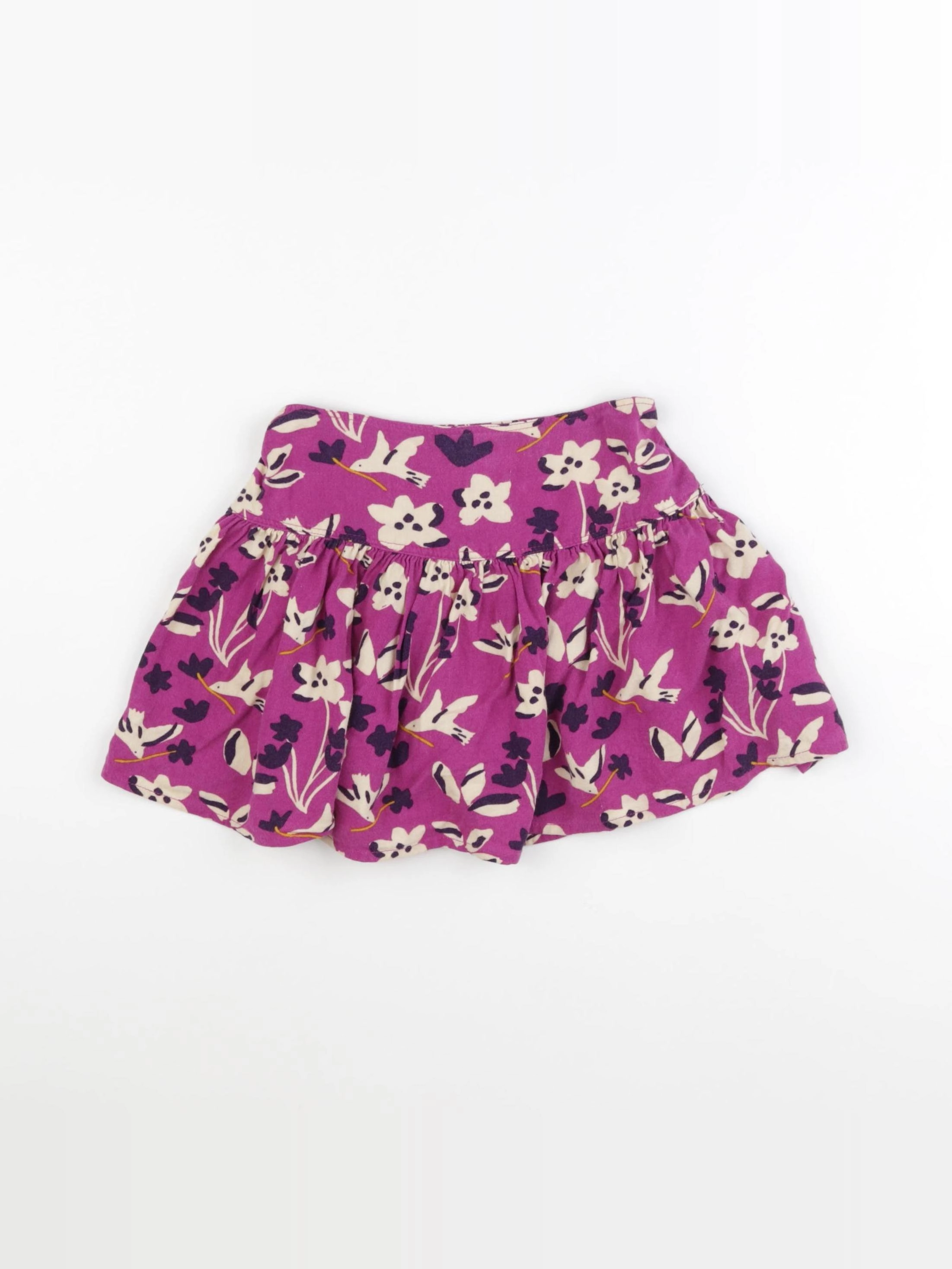 Monoprix - jupe violet - 4 ans