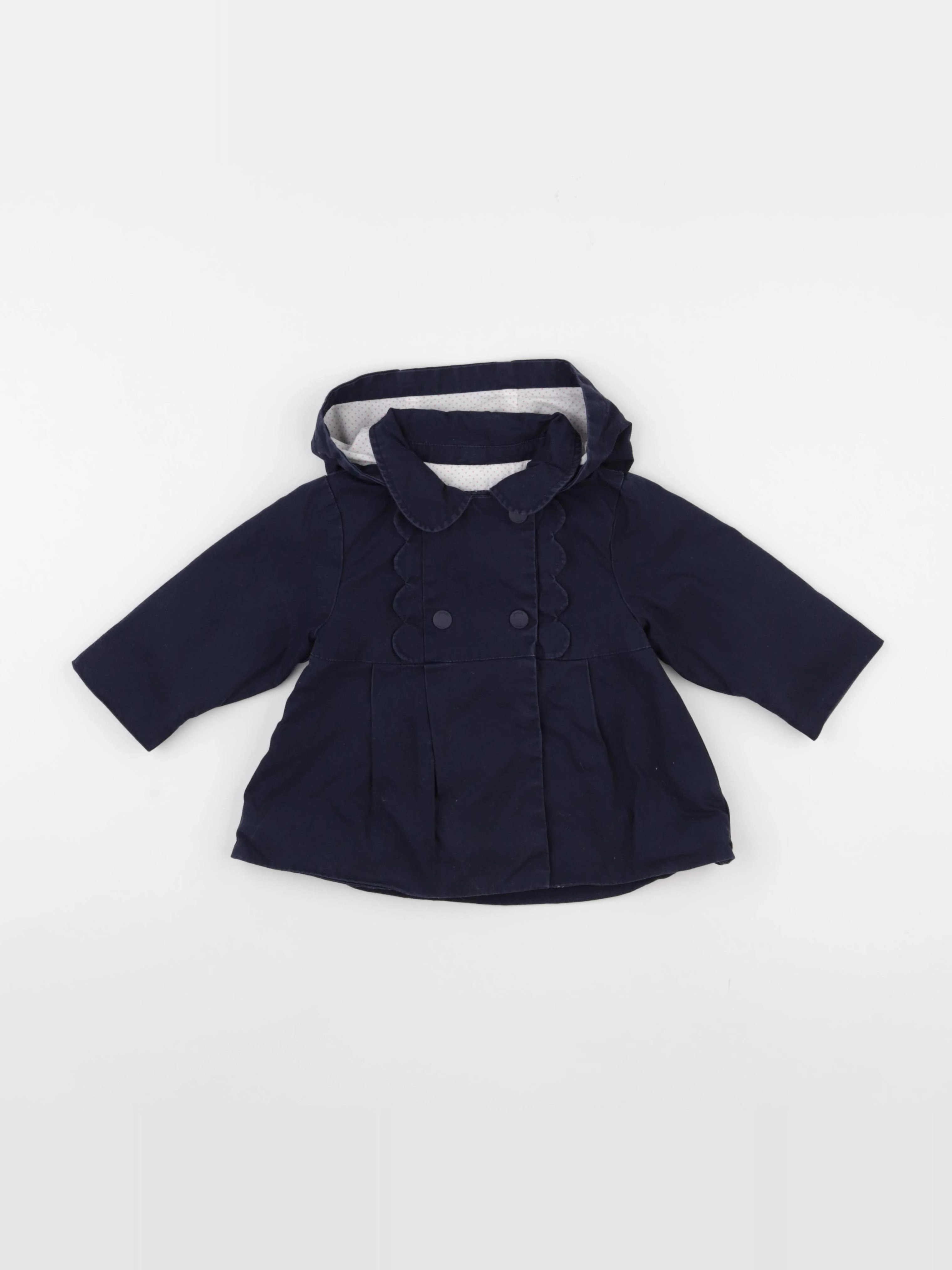 Jacadi - imperméable bleu - 12 mois