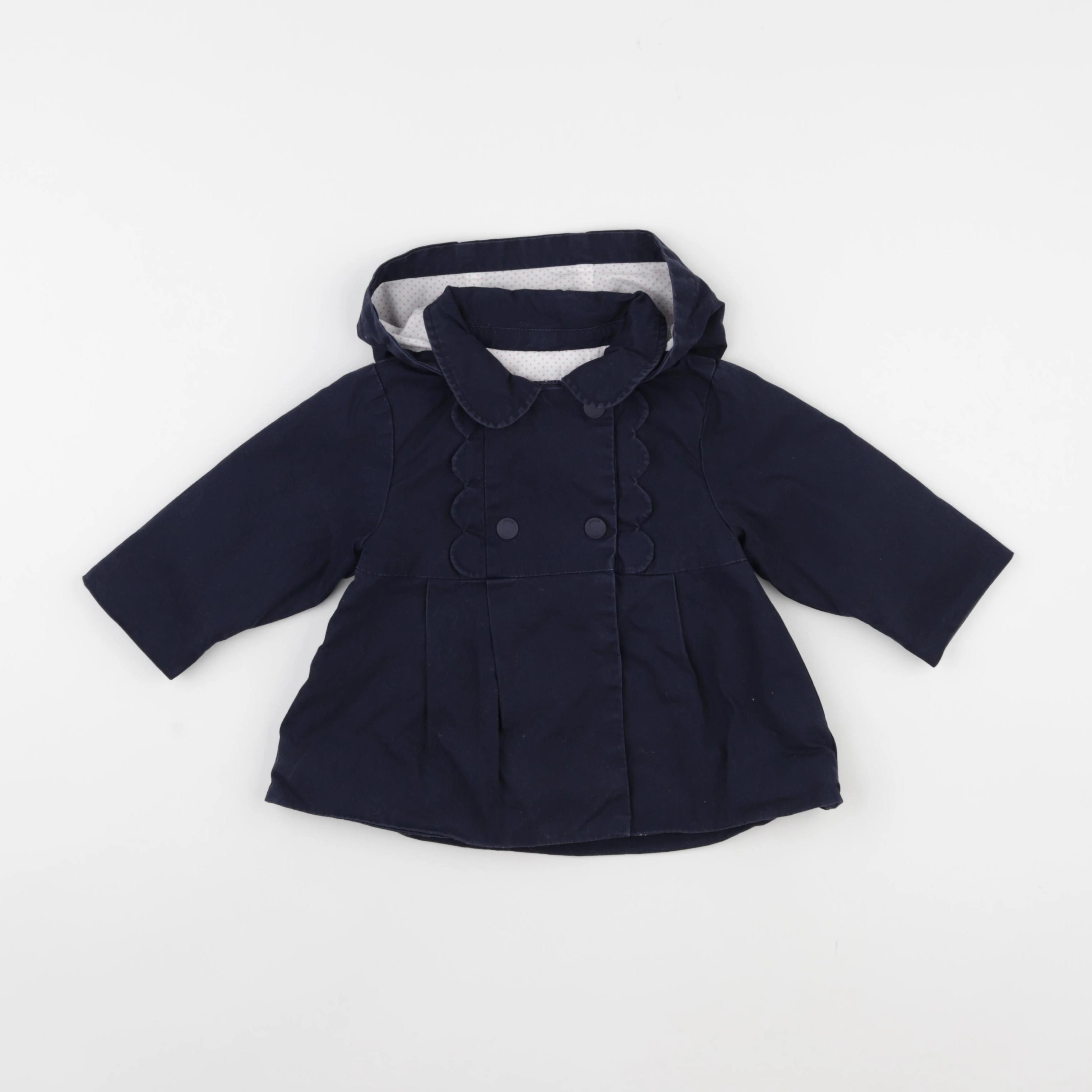 Jacadi - imperméable bleu - 12 mois