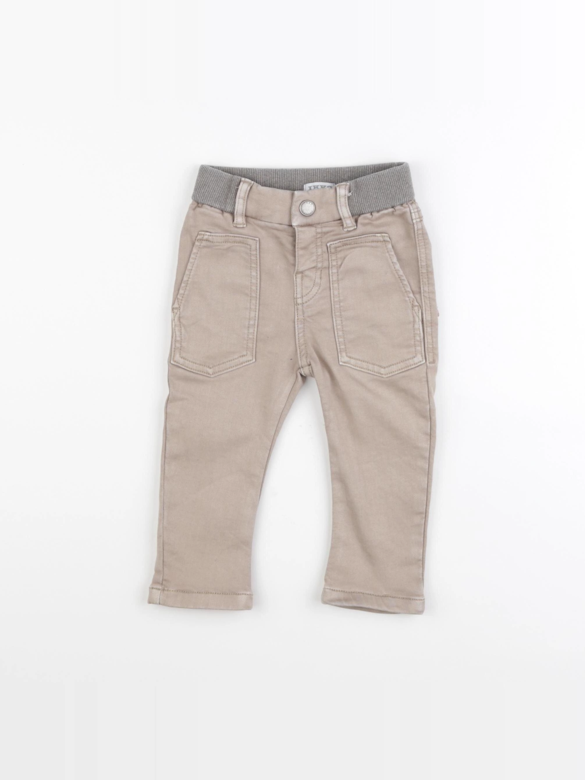 IKKS - pantalon beige - 12 mois