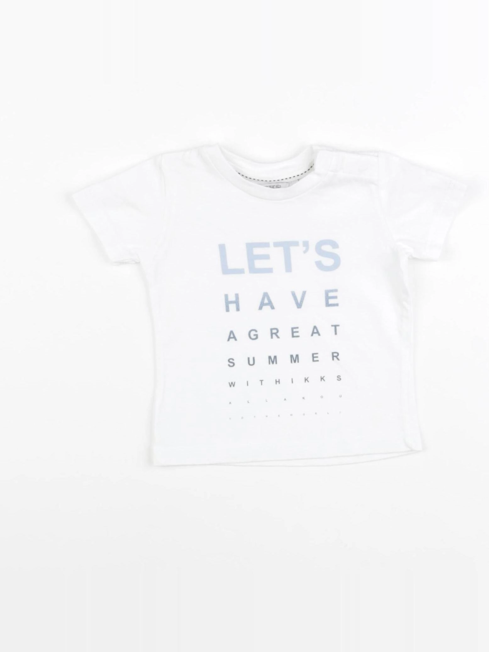 IKKS - tee-shirt blanc - 3 mois
