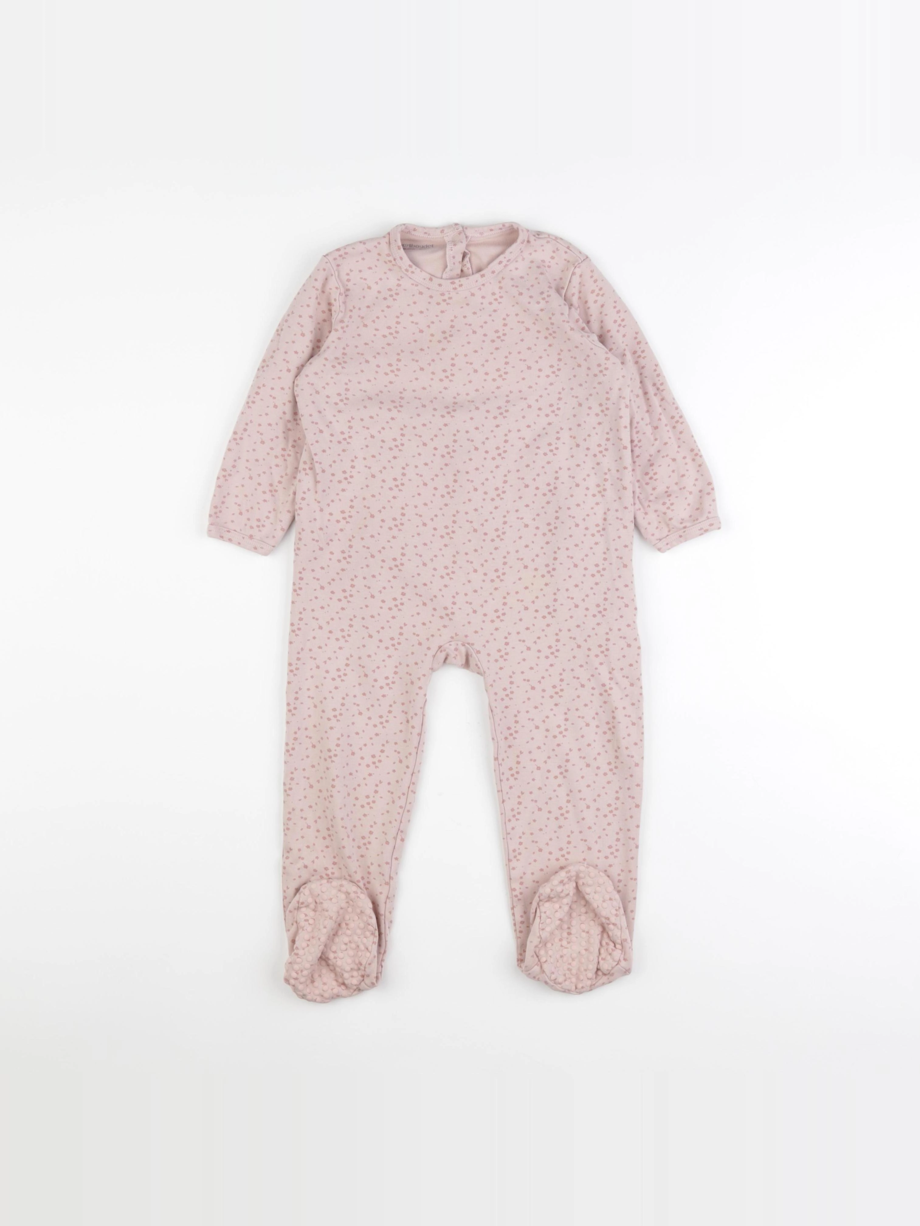 Vertbaudet - pyjama coton rose - 36 mois