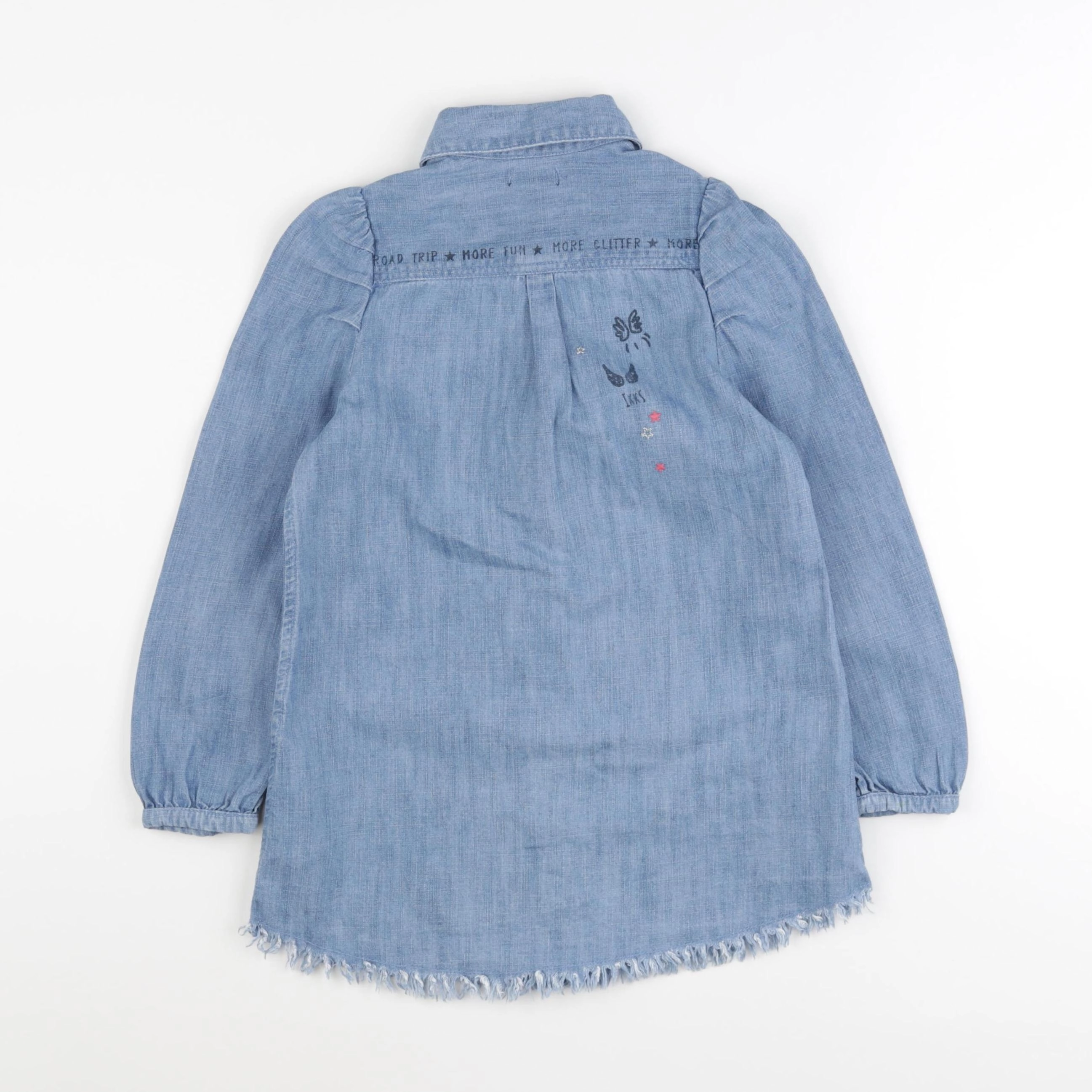 IKKS - robe bleu - 5 ans