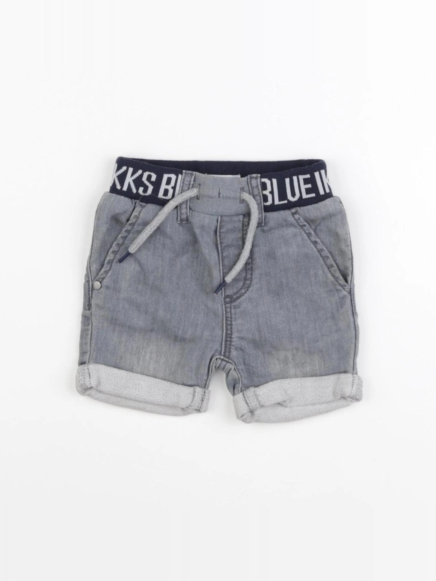 IKKS - short gris - 12 mois