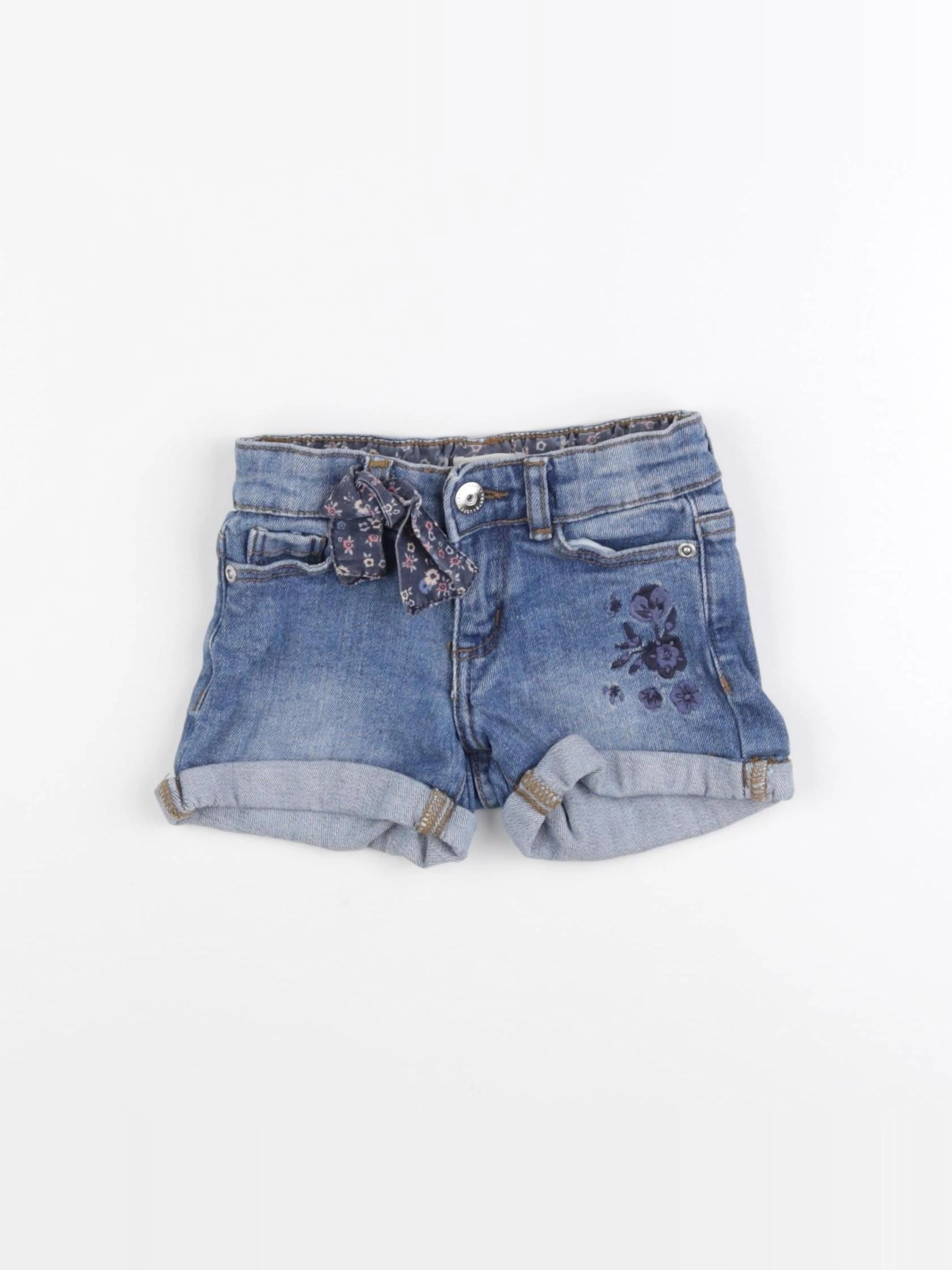 Vertbaudet - short bleu - 3 ans