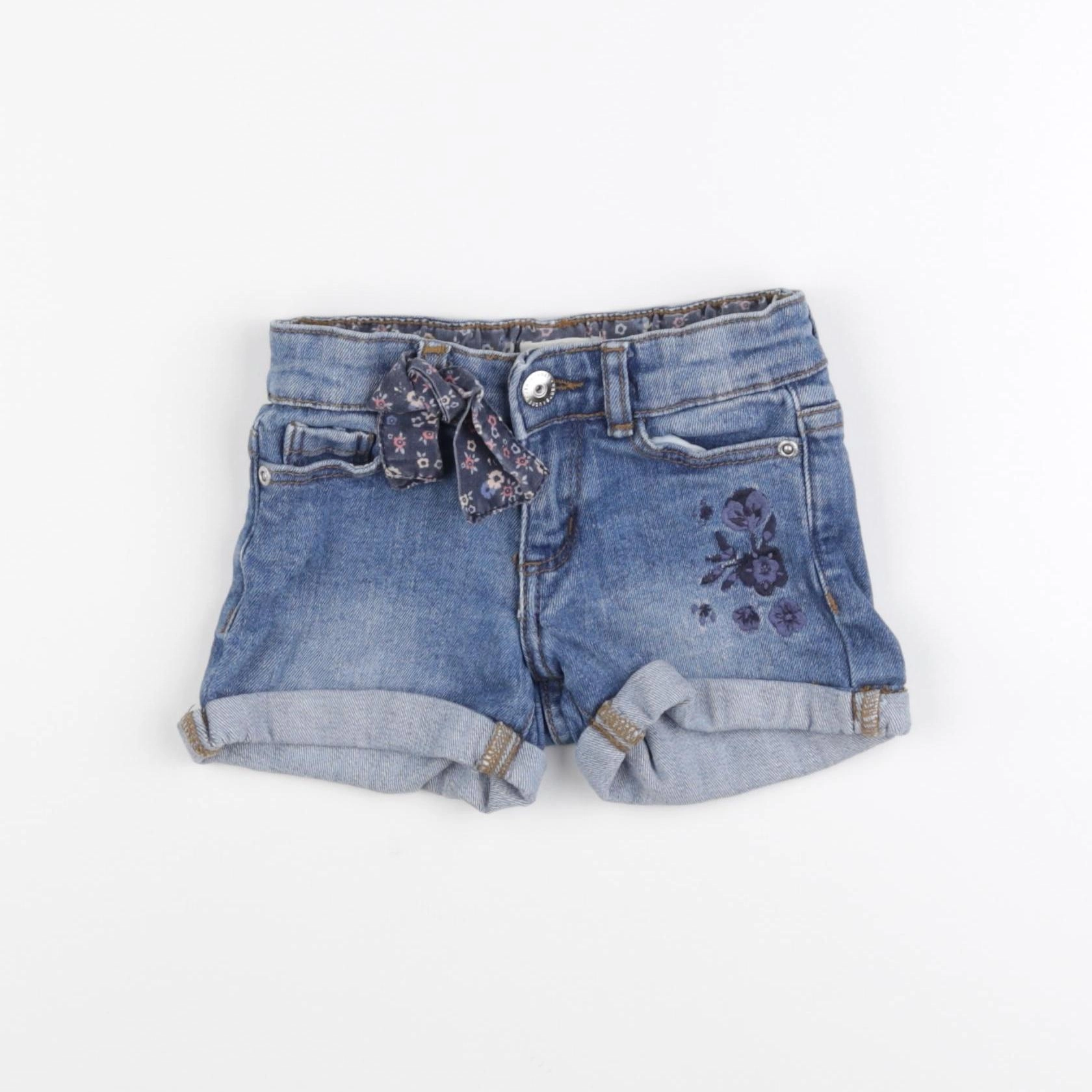 Vertbaudet - short bleu - 3 ans
