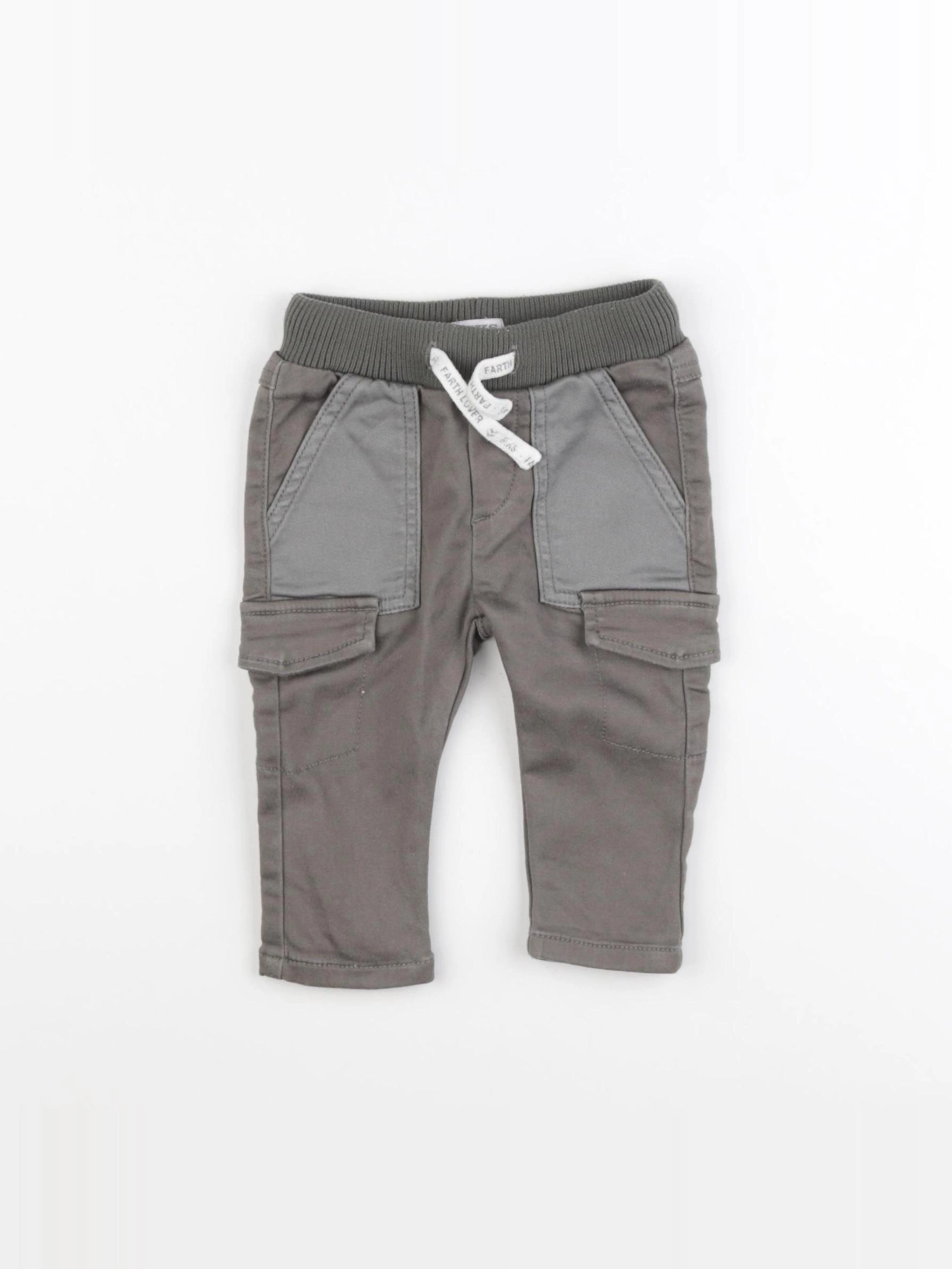 IKKS - pantalon vert - 12 mois