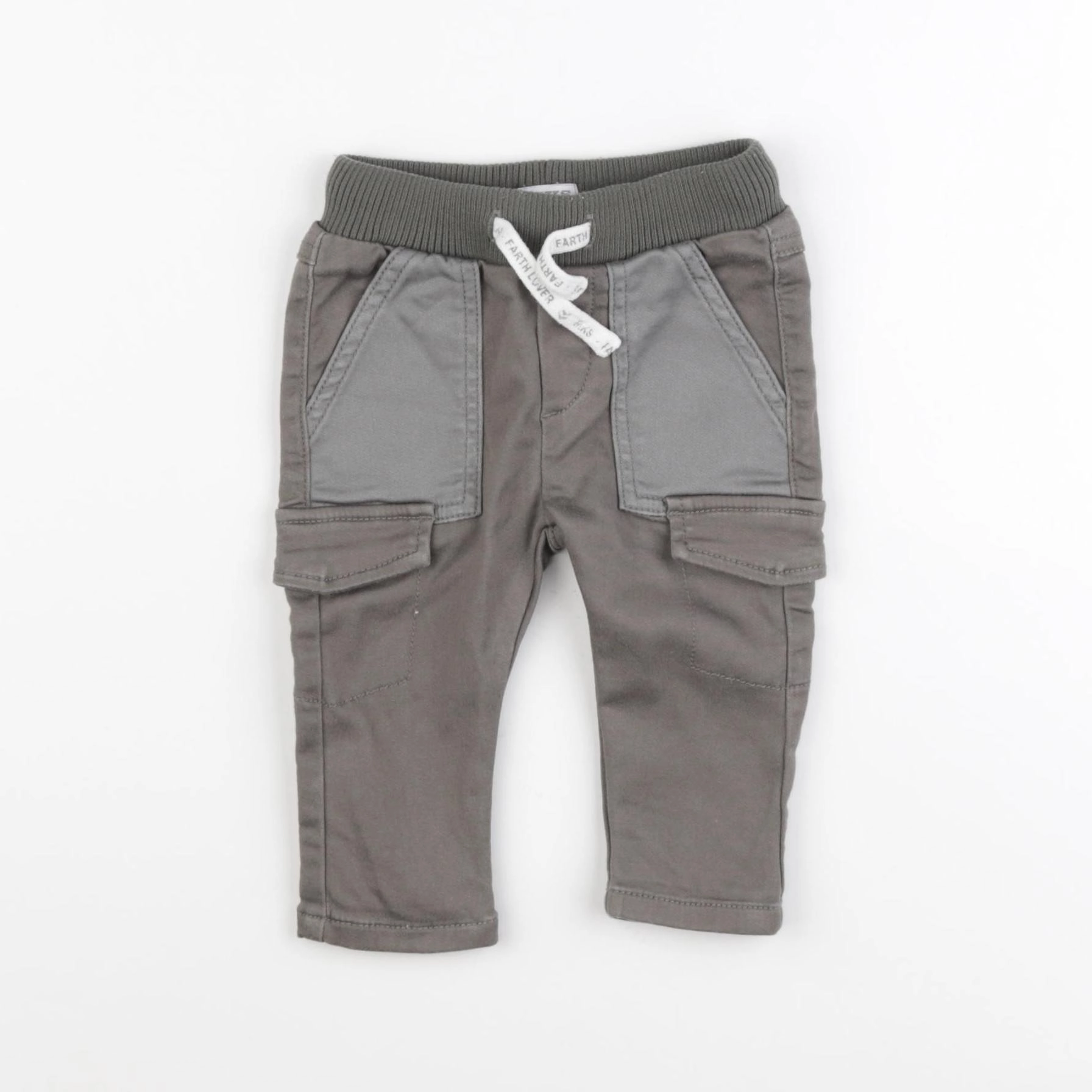 IKKS - pantalon vert - 12 mois