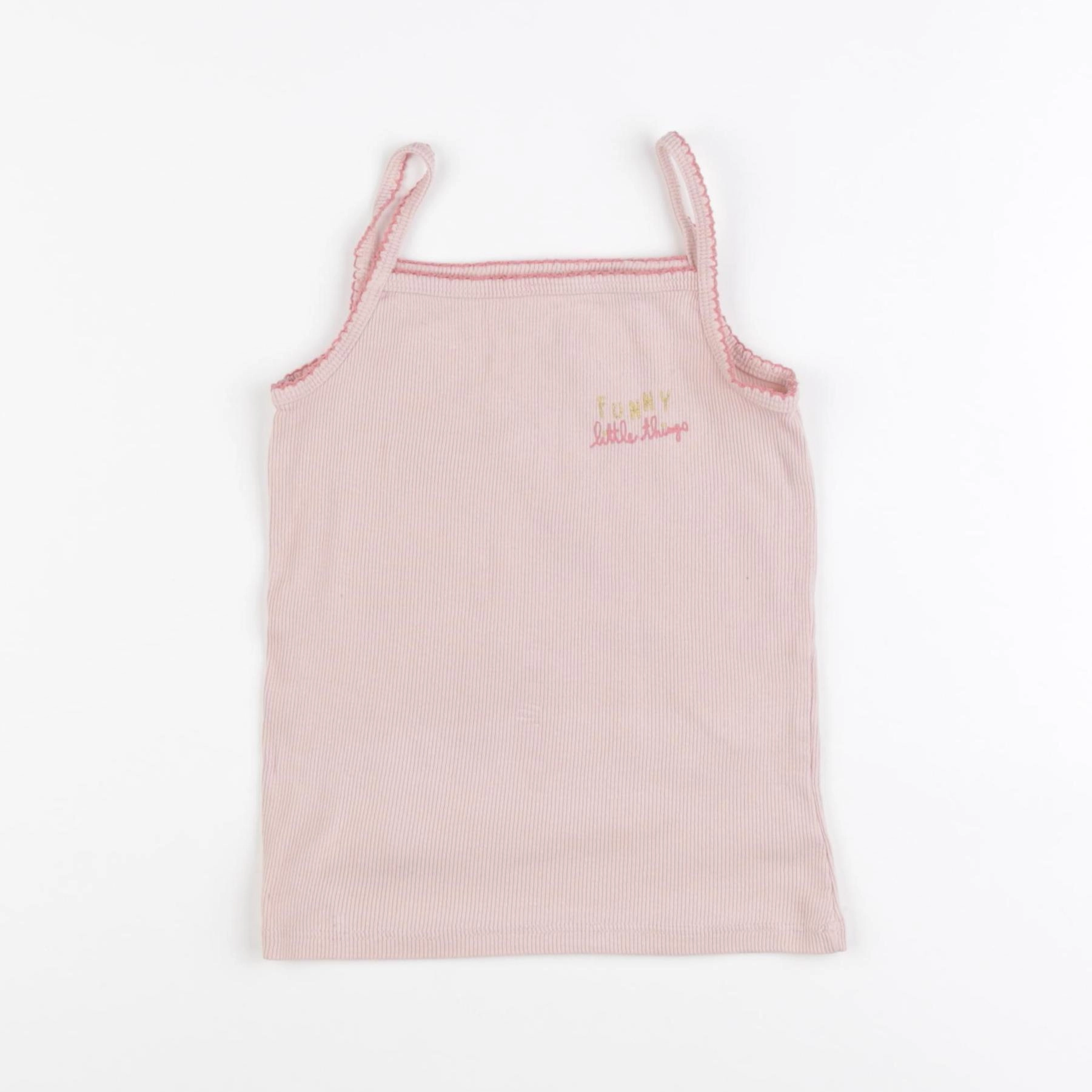 Vertbaudet - débardeur rose - 6 ans