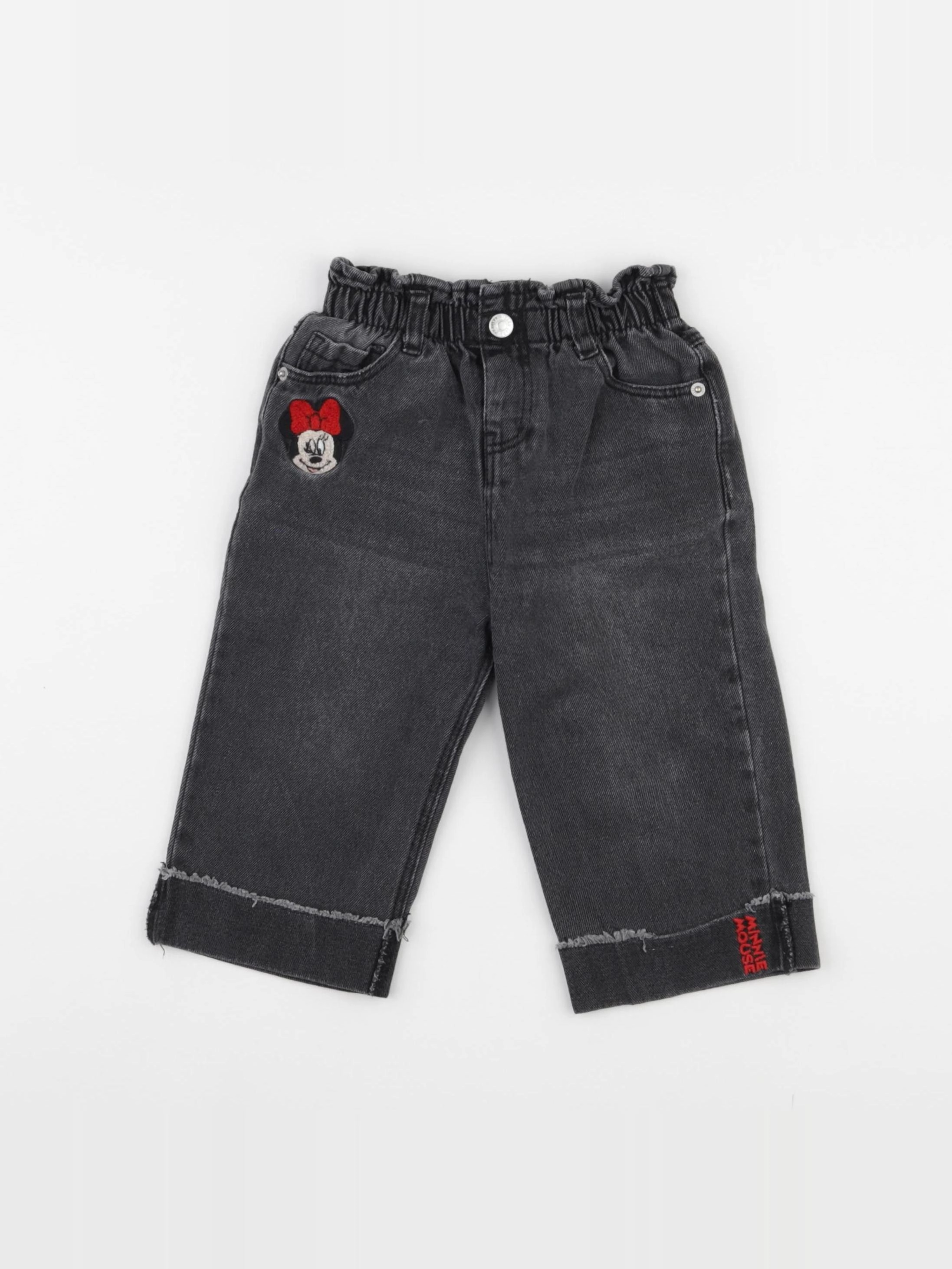 Zara - jean gris - 12/18 mois