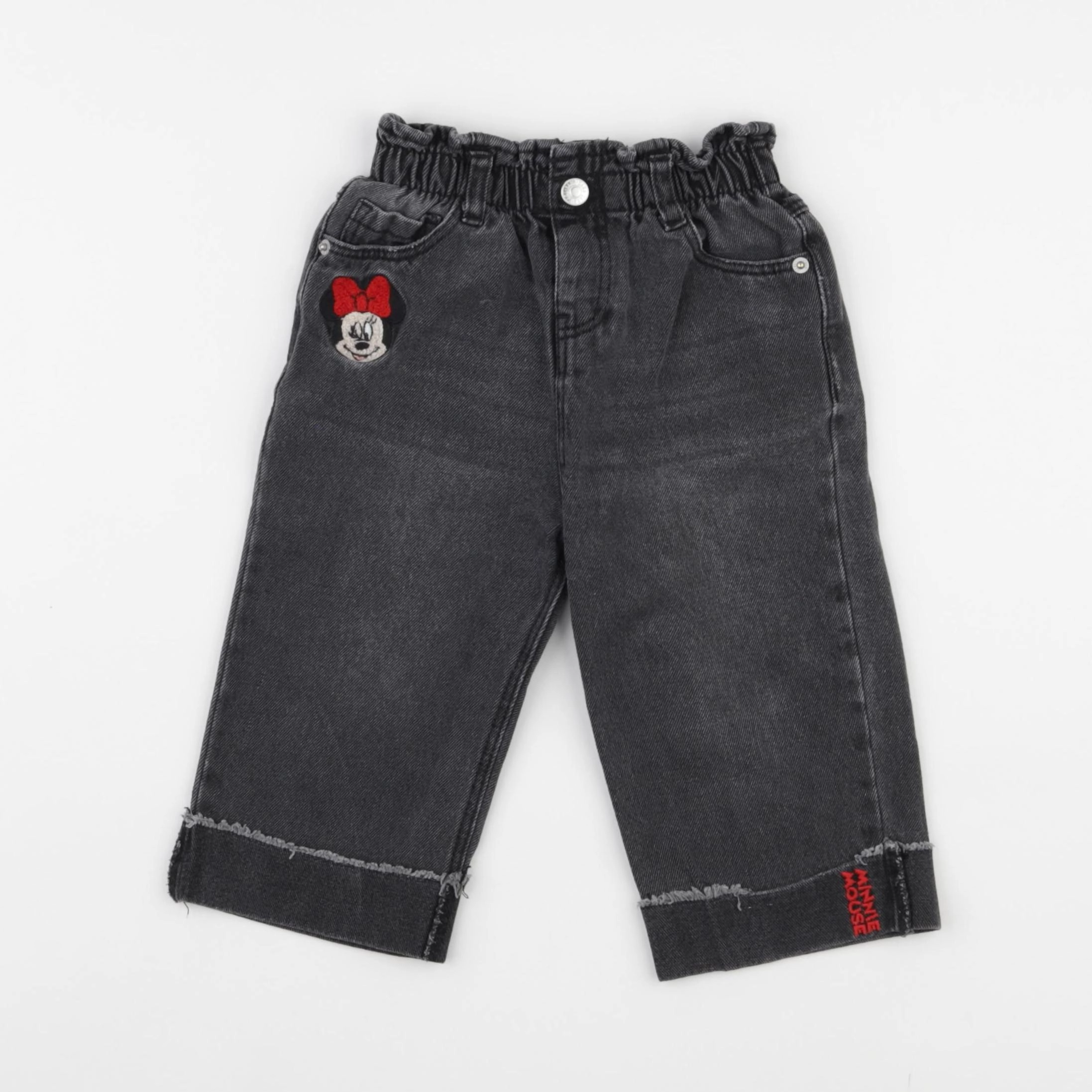 Zara - jean gris - 12/18 mois