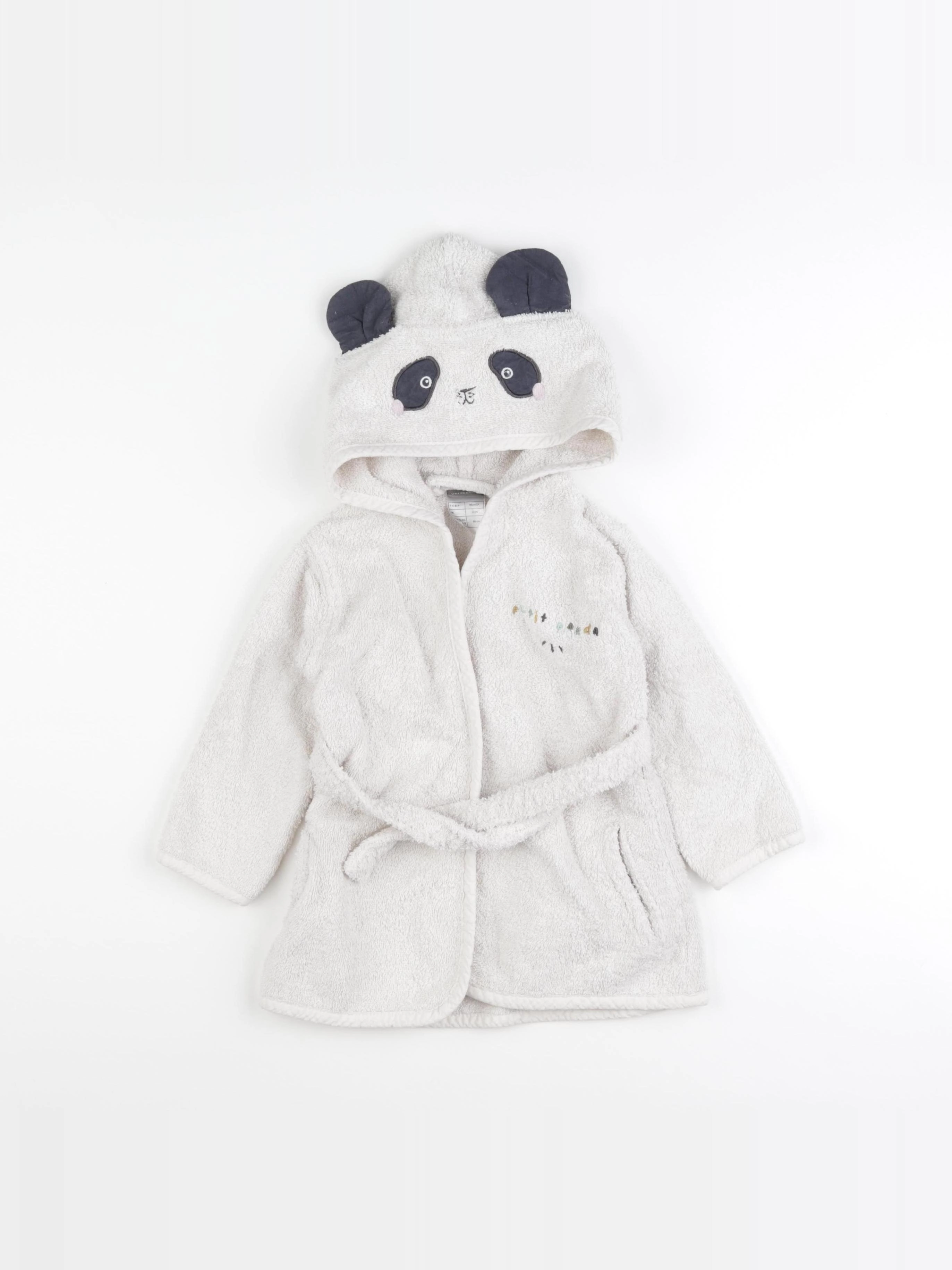 Vertbaudet - peignoir beige - 2 ans