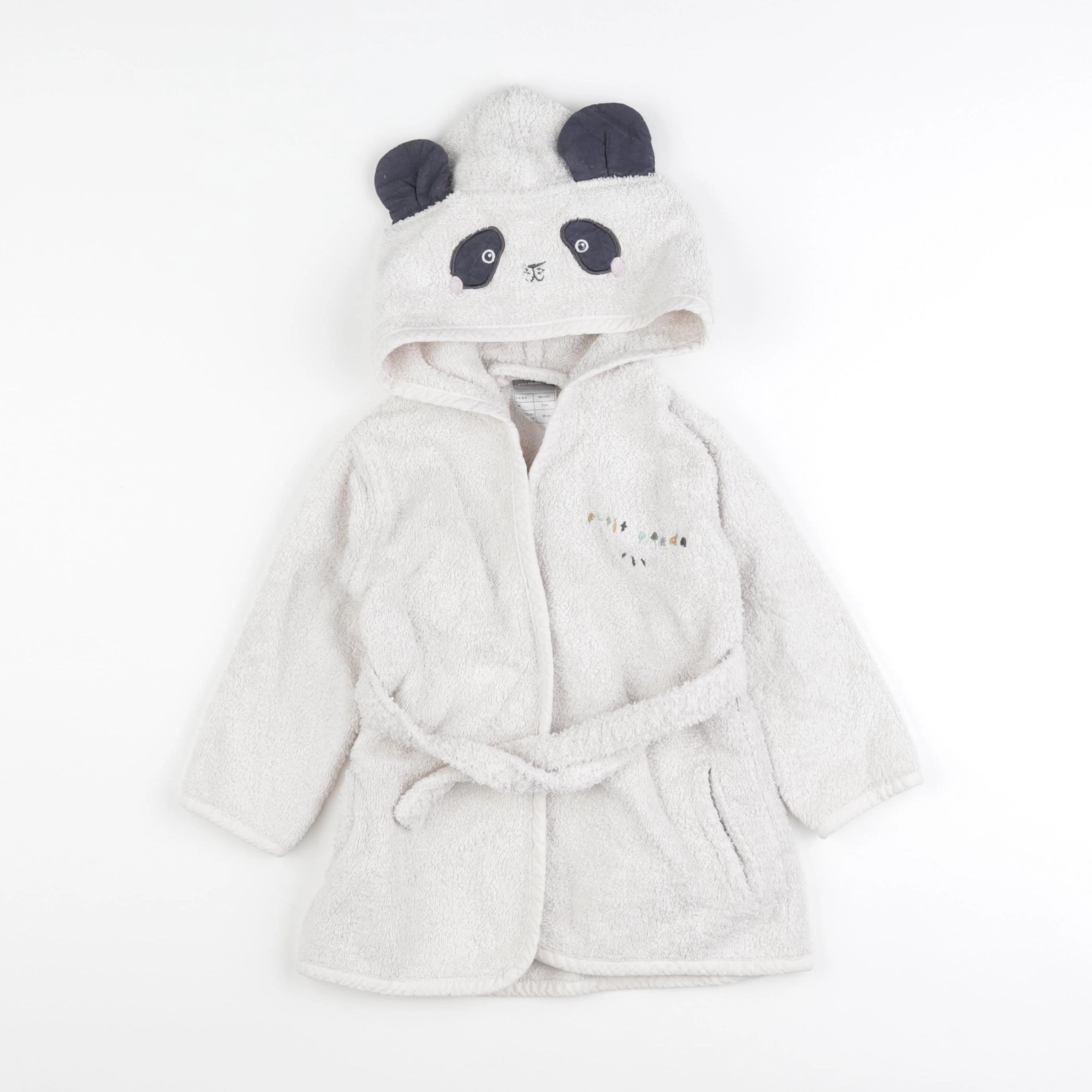 Vertbaudet - peignoir beige - 2 ans