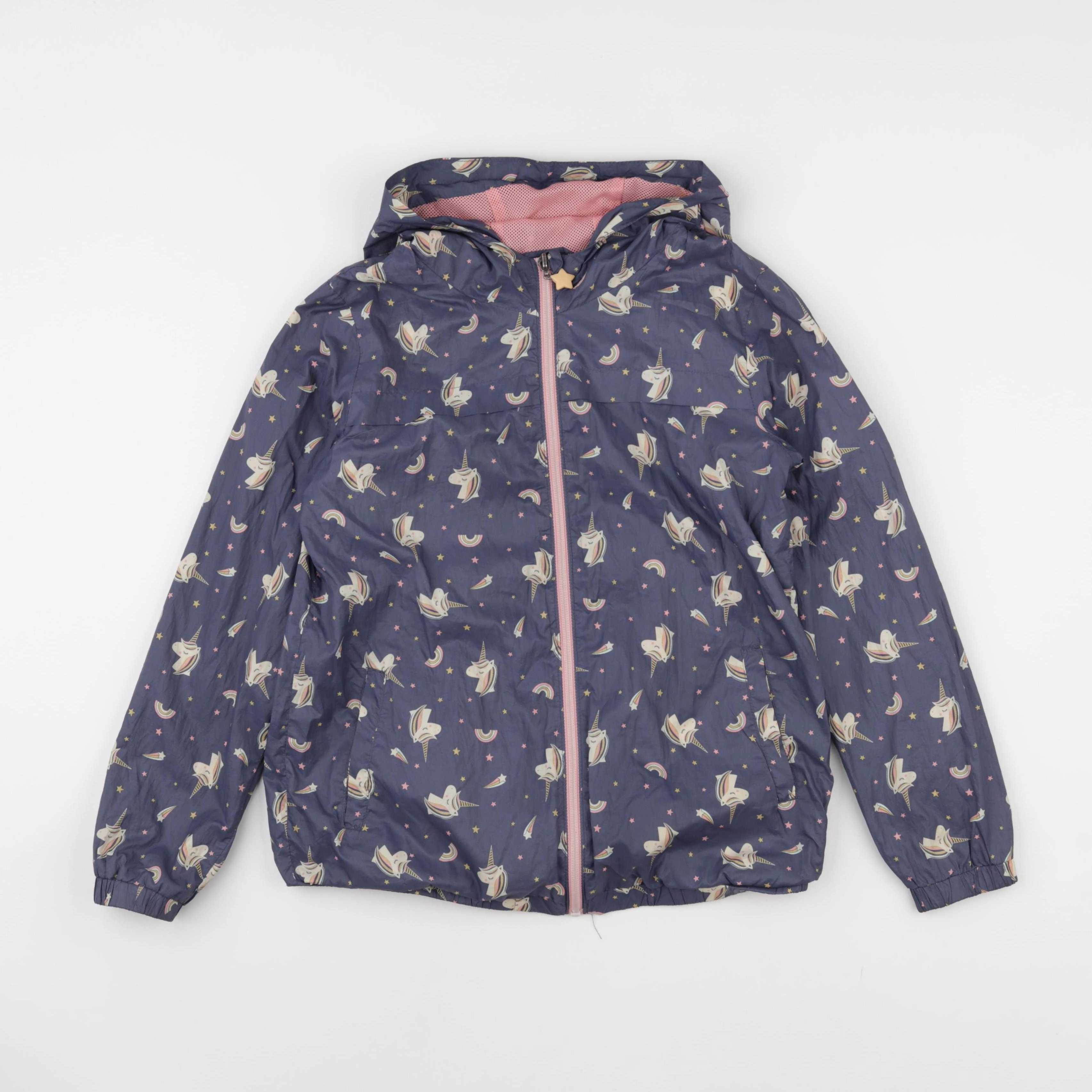 Vertbaudet - coupe-vent multicolore - 10 ans