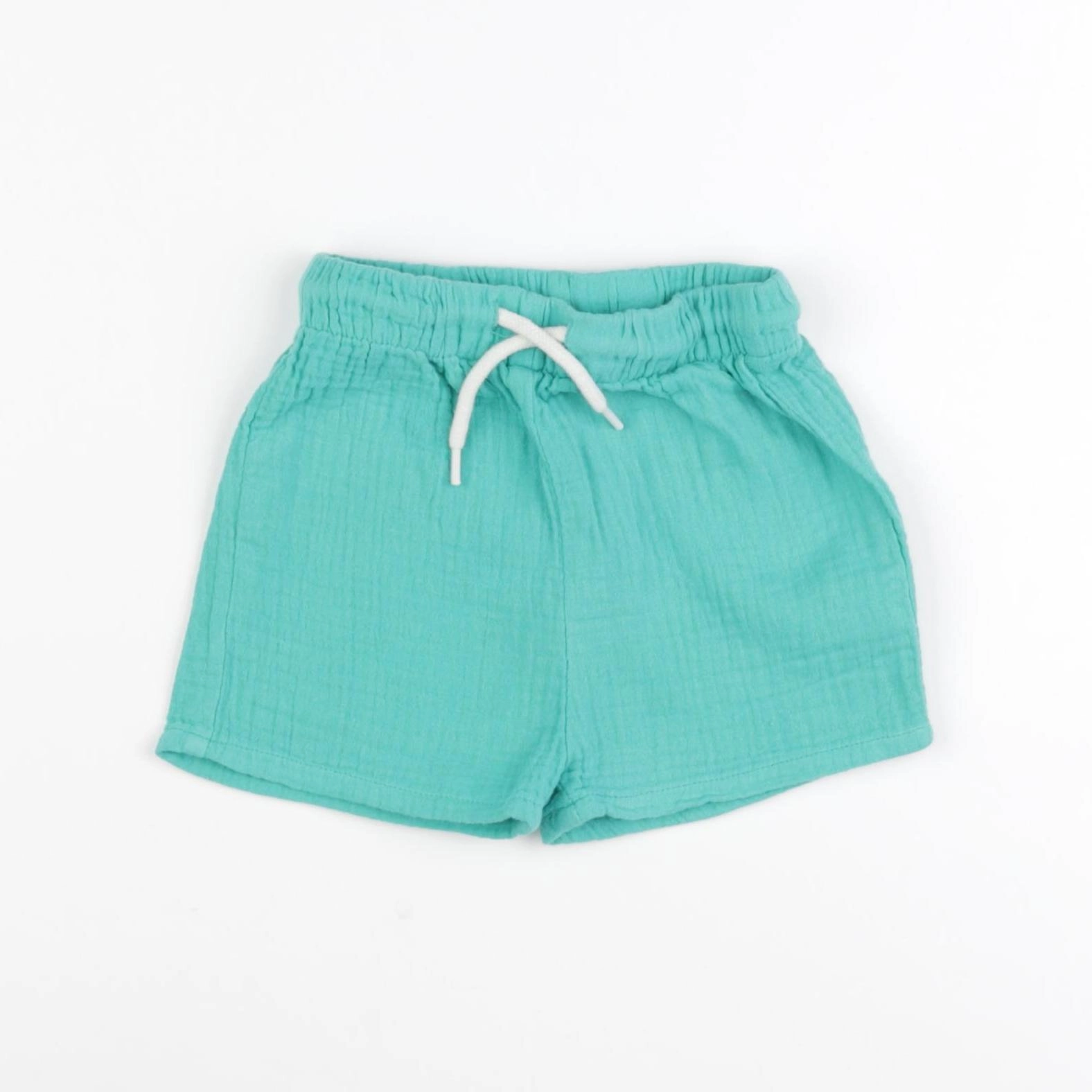 Vertbaudet - short vert - 18 mois