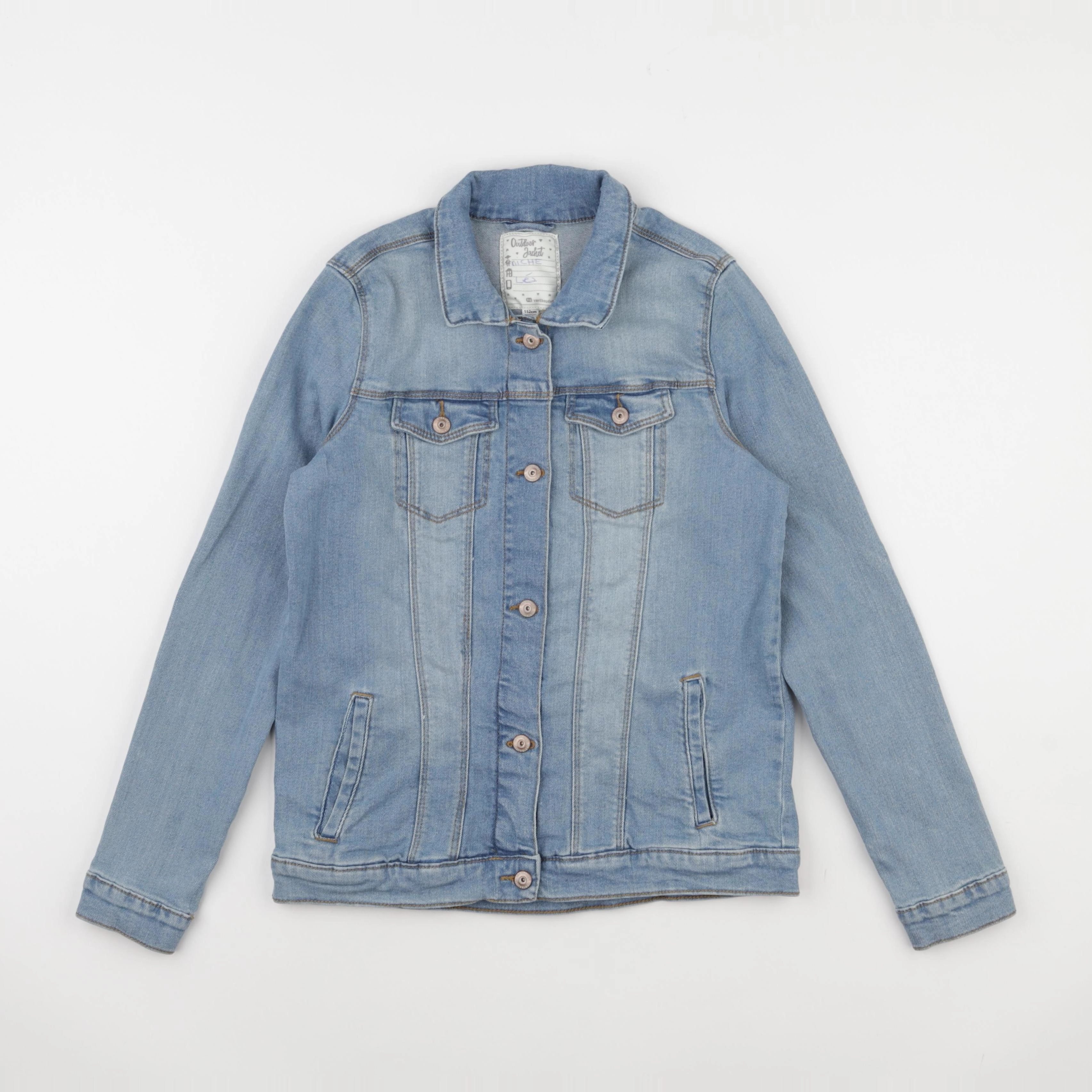 Vertbaudet - veste bleu - 12 ans