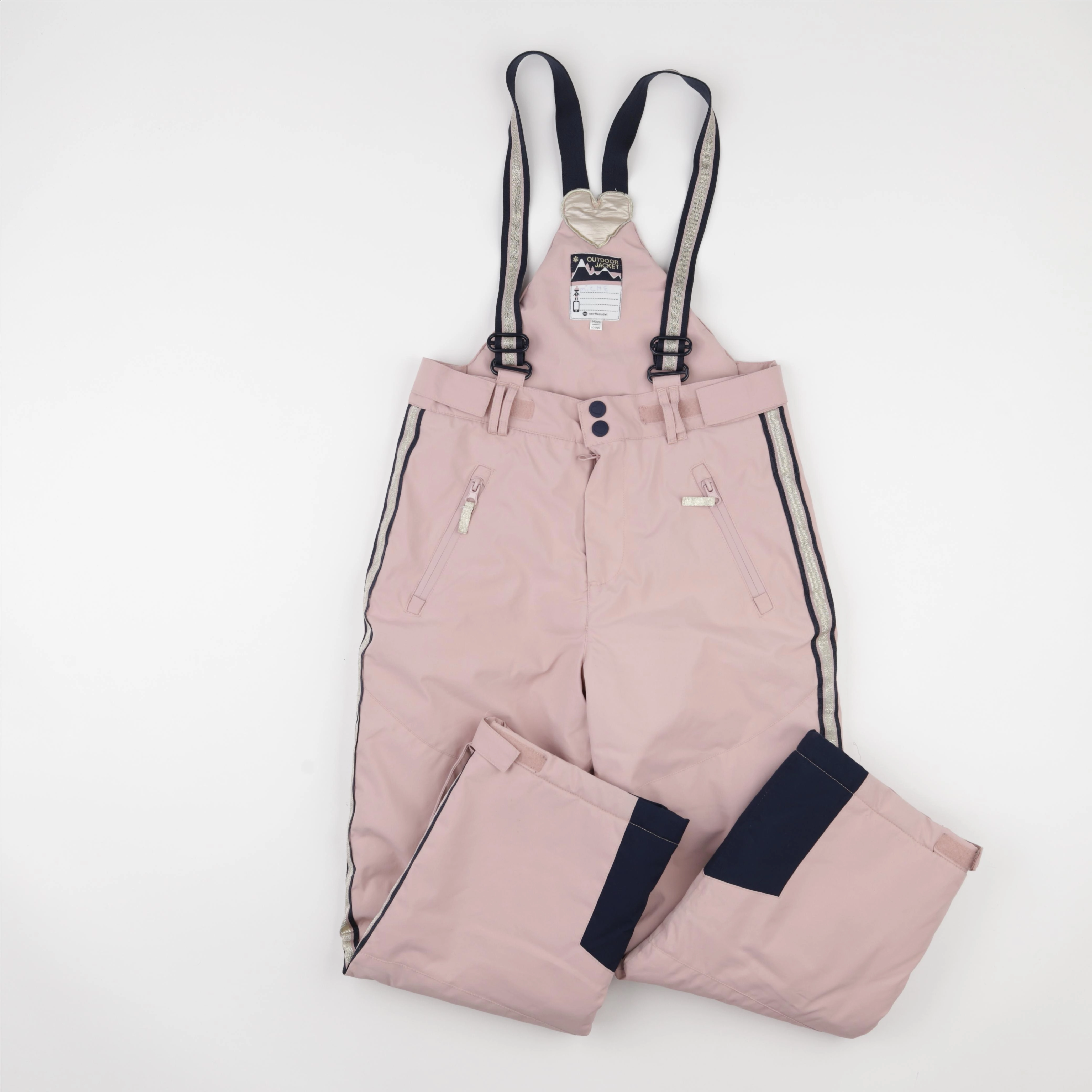 Vertbaudet - combinaison de ski rose - 10 ans