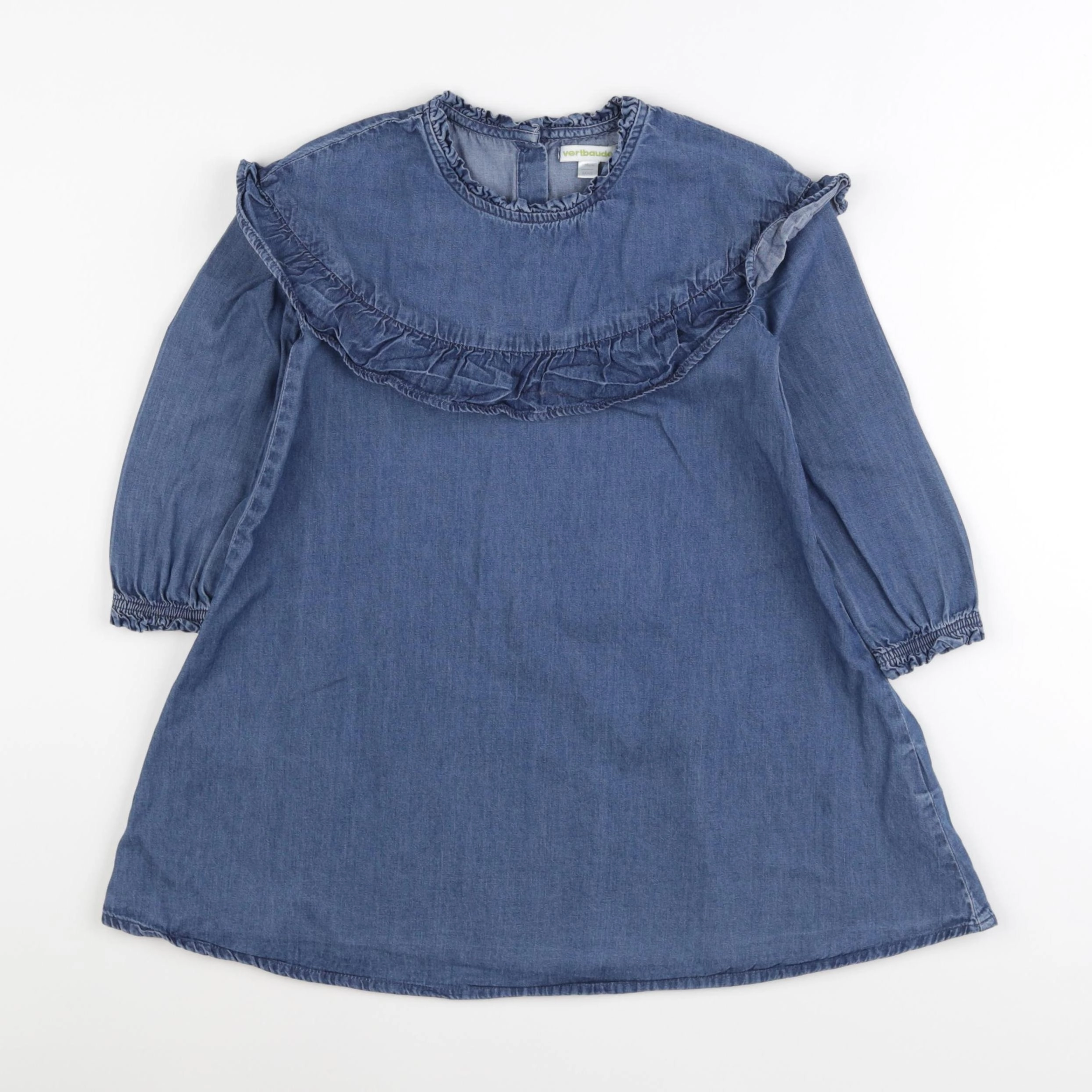 Vertbaudet - robe bleu - 5 ans