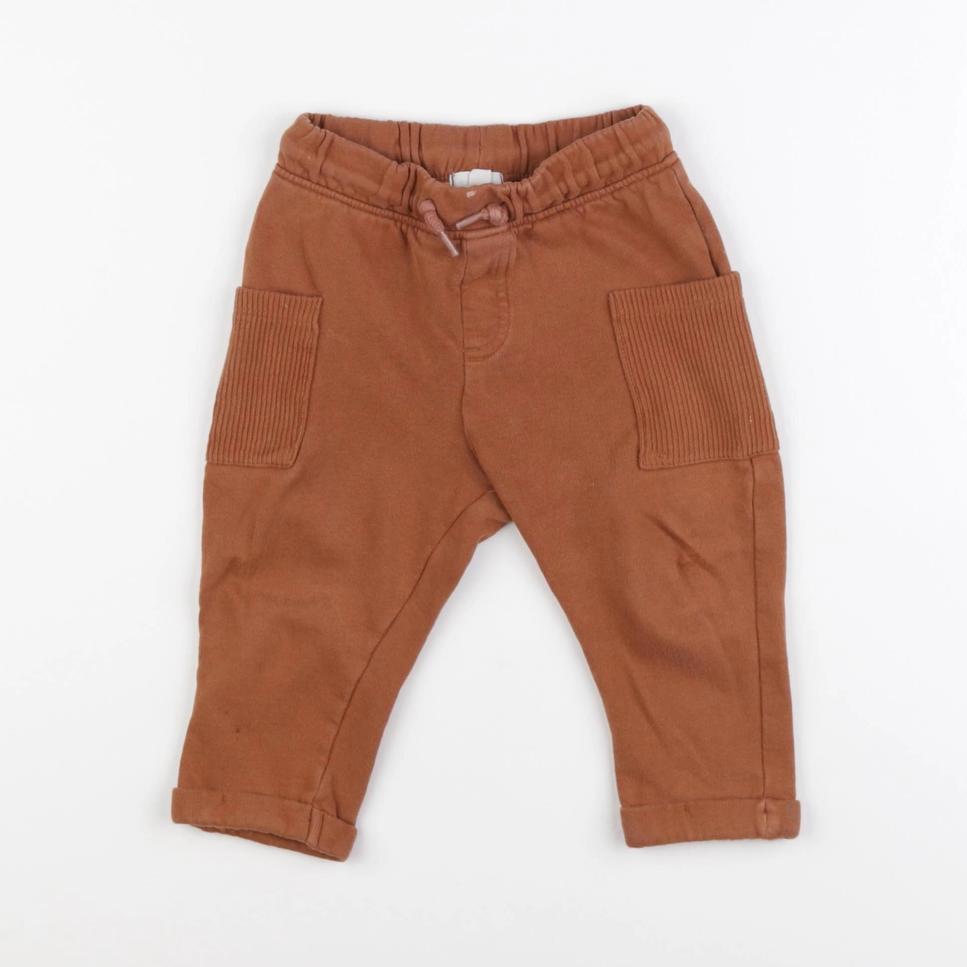 Vertbaudet - jogging marron - 18 mois