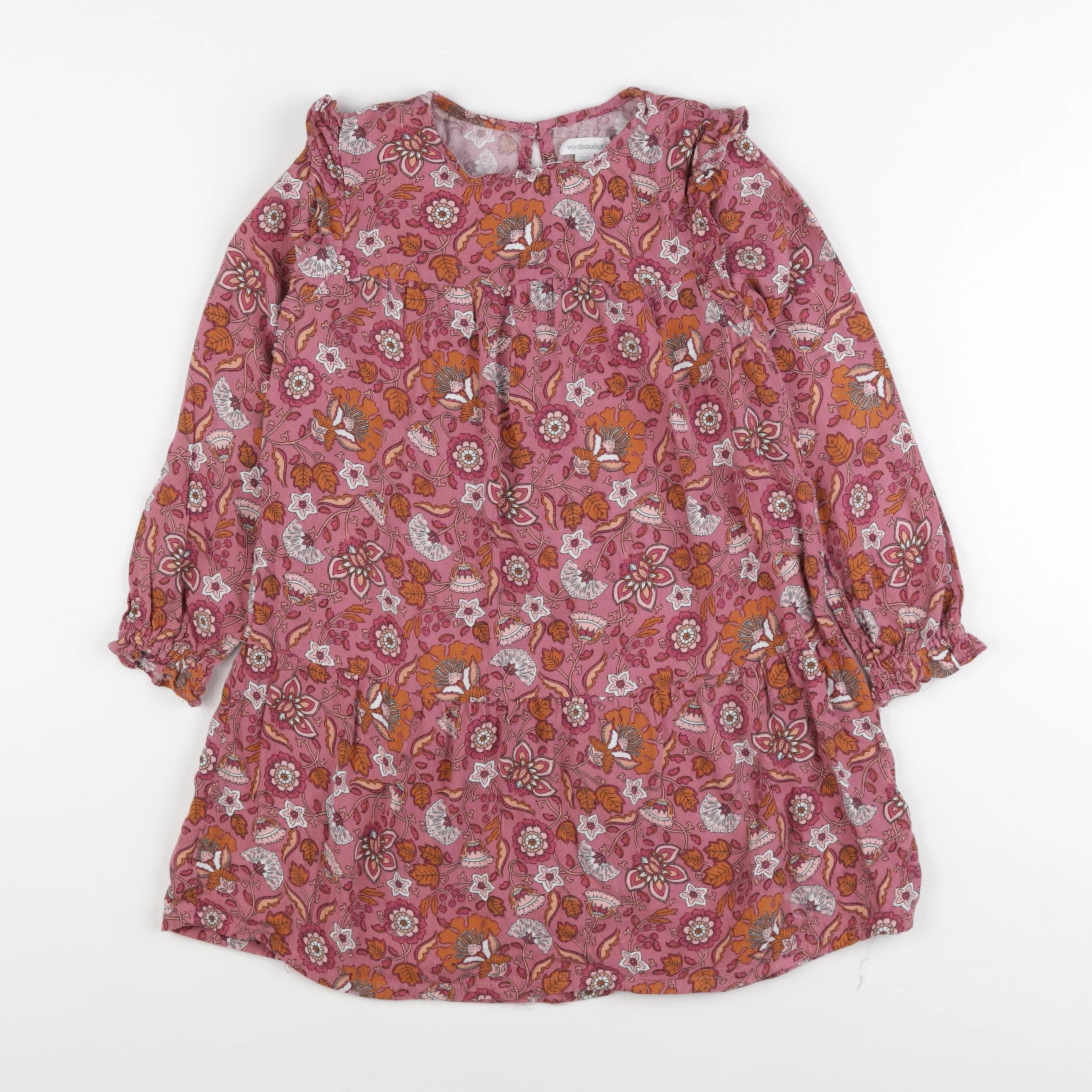 Vertbaudet - robe rose - 6 ans