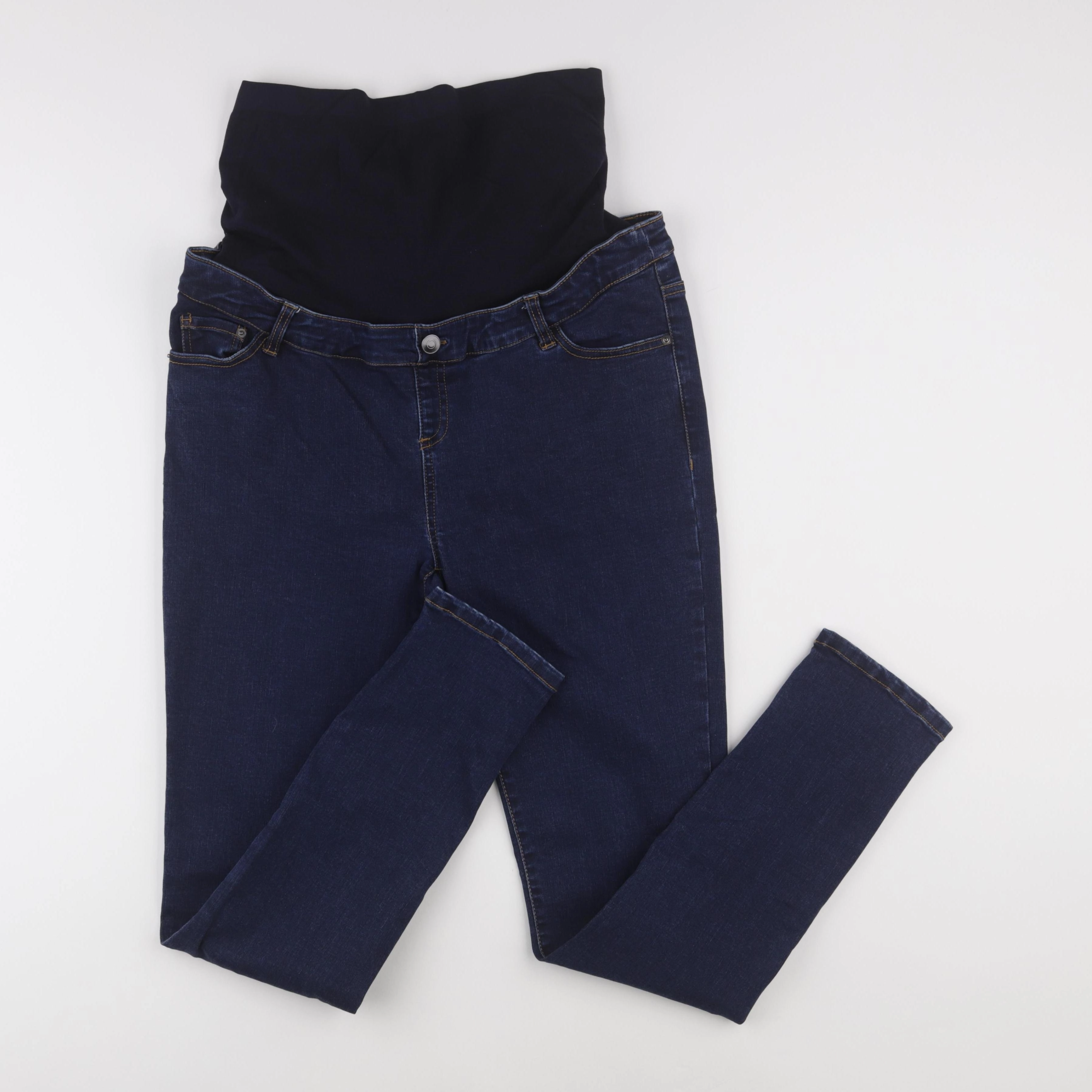 Vertbaudet - jean grossesse bleu - 44