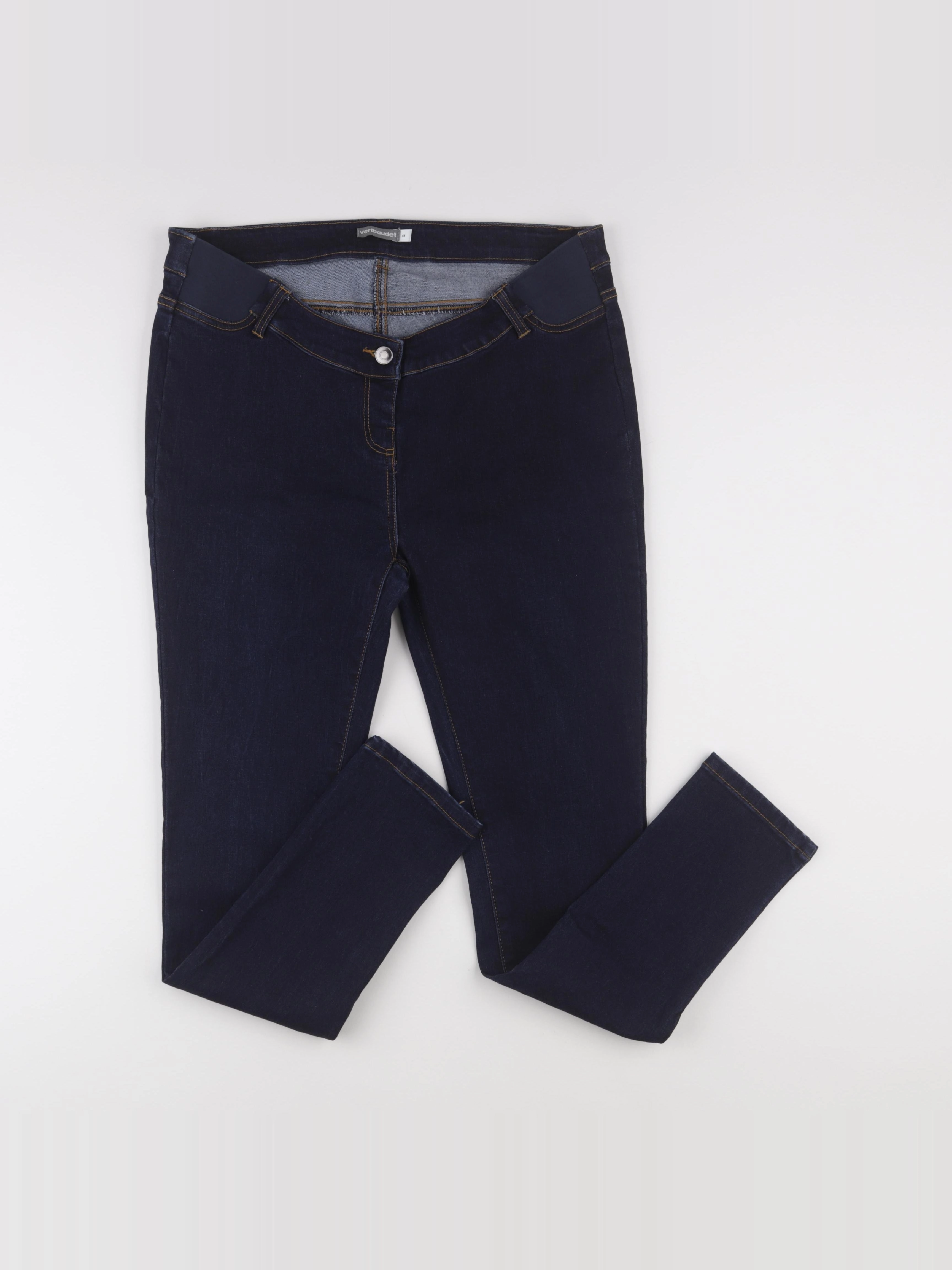 Vertbaudet - jean grossesse bleu - 44
