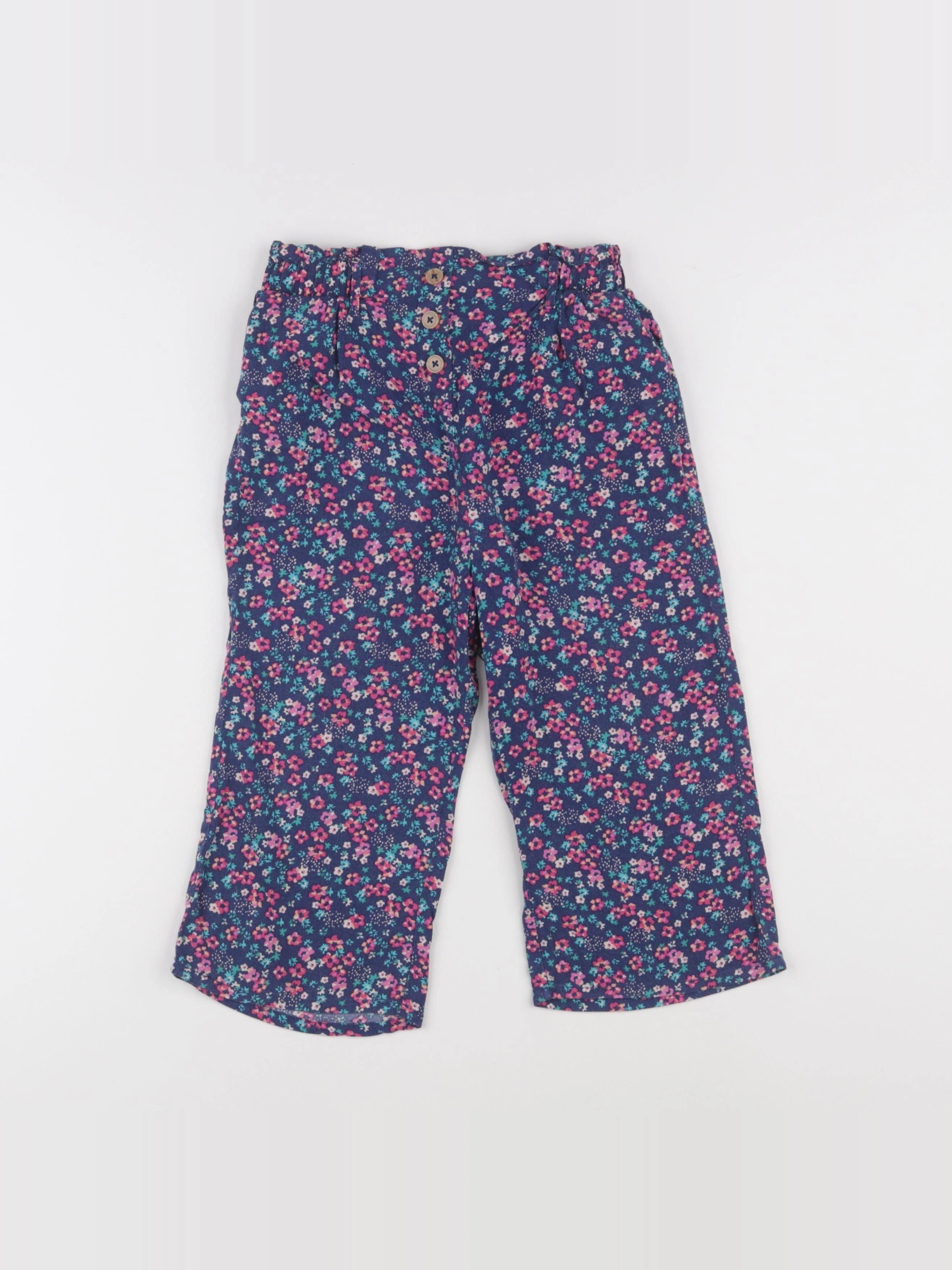 Vertbaudet - pantalon multicolore - 8 ans