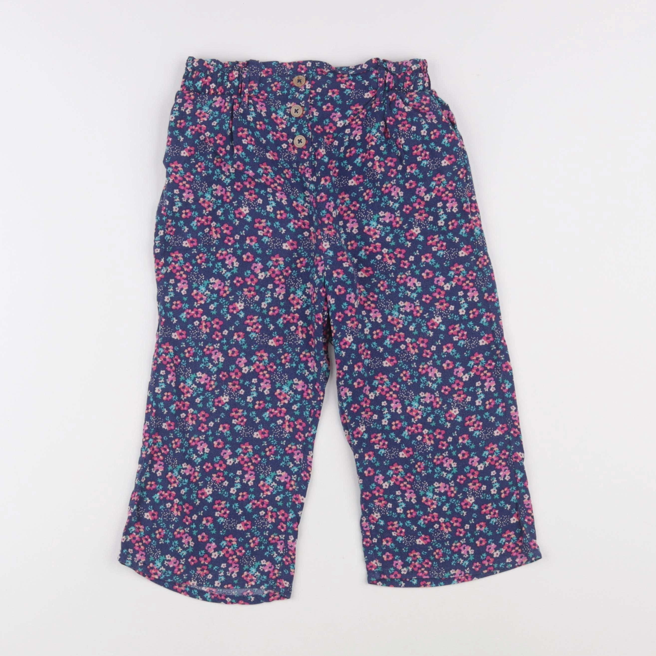 Vertbaudet - pantalon multicolore - 8 ans