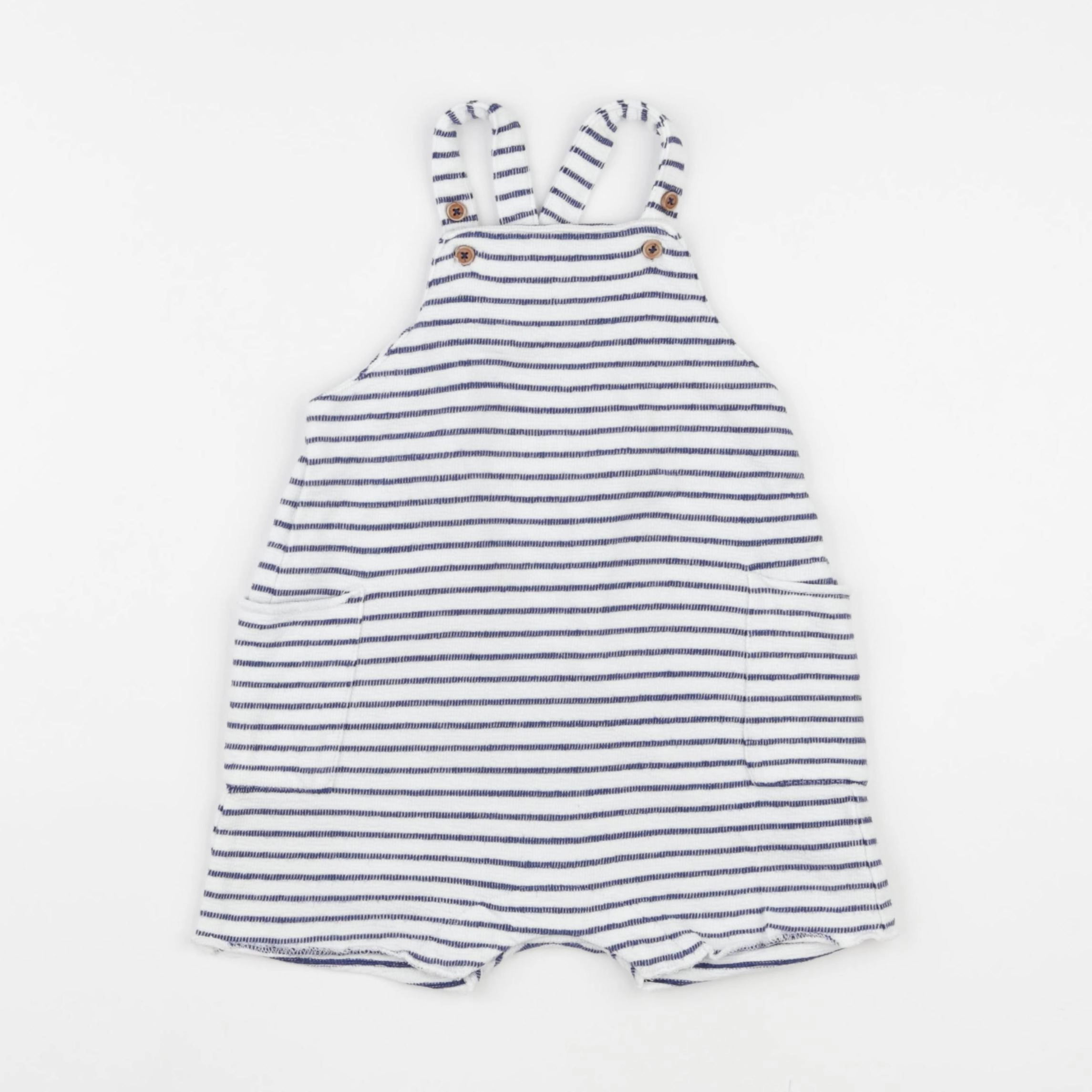 Boutchou - salopette blanc, bleu - 18 mois