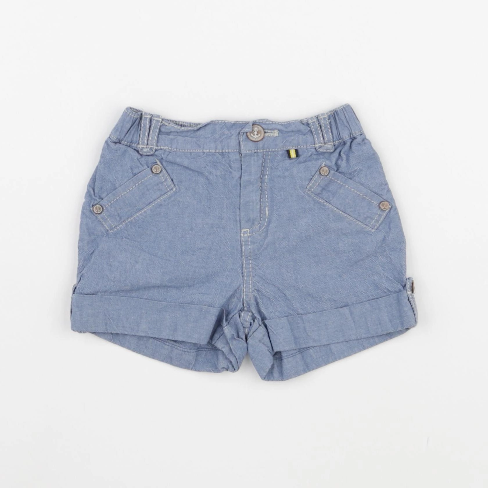Jacadi - short bleu - 18 mois