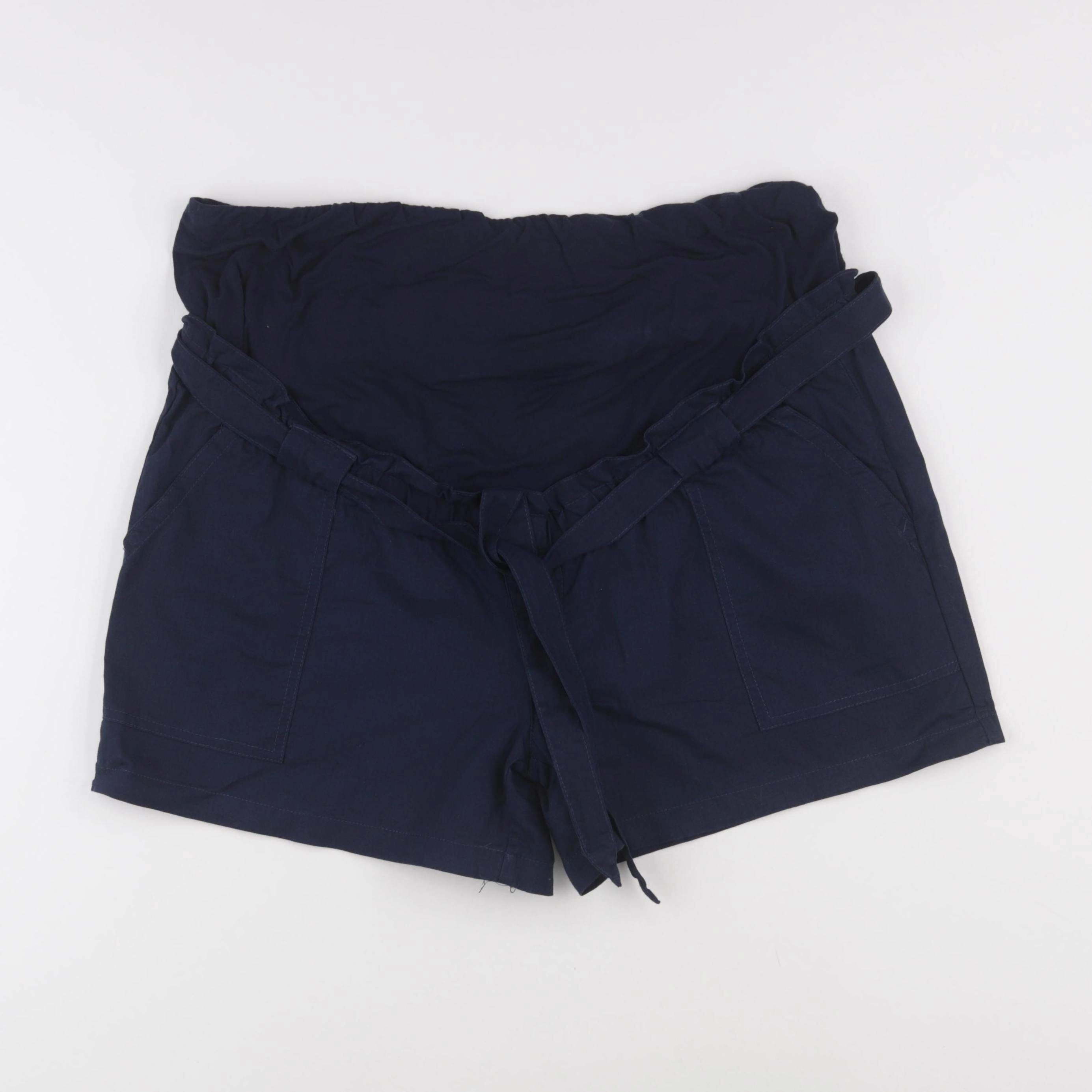 Vertbaudet - short grossesse bleu - 44