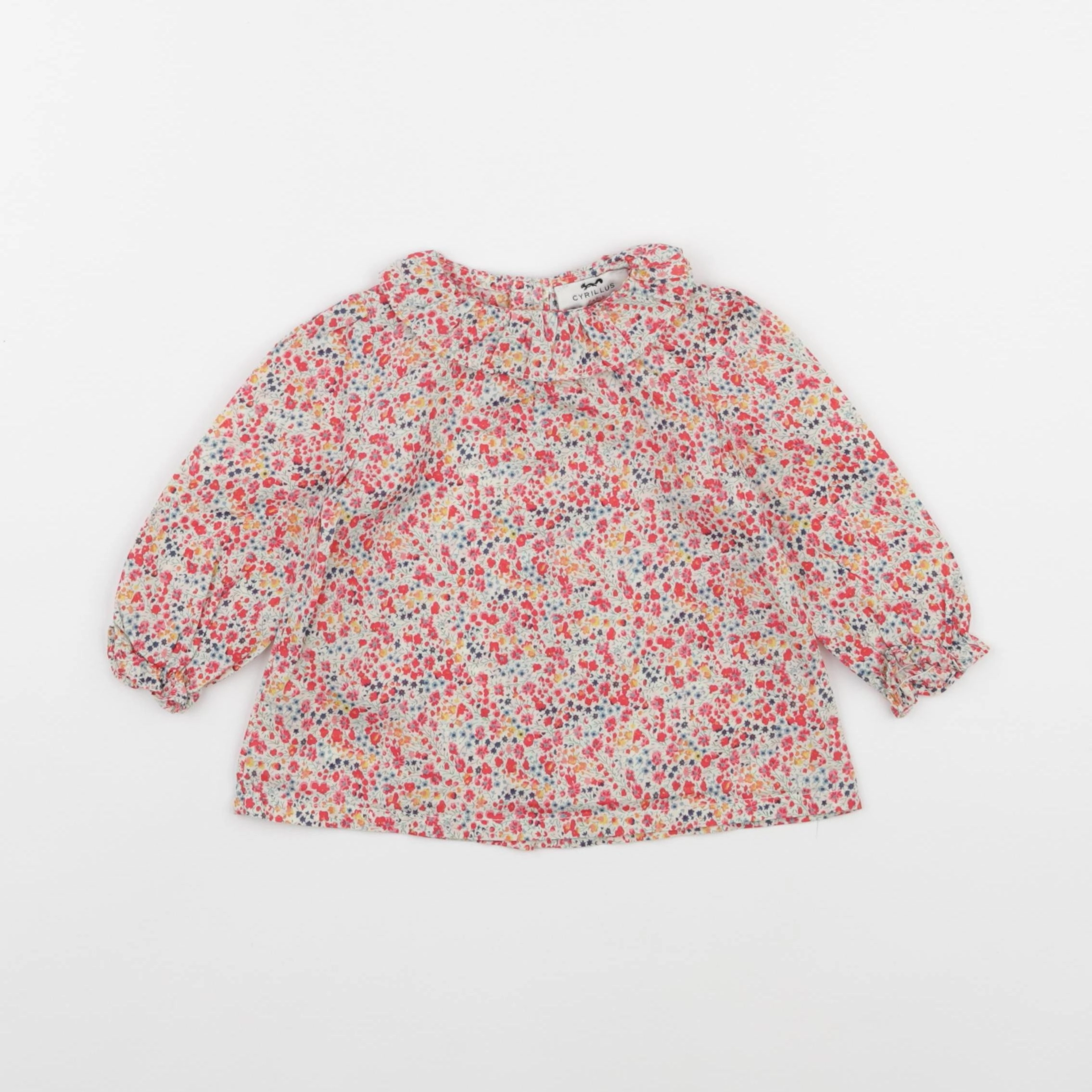 Cyrillus - blouse multicolore - 6 mois