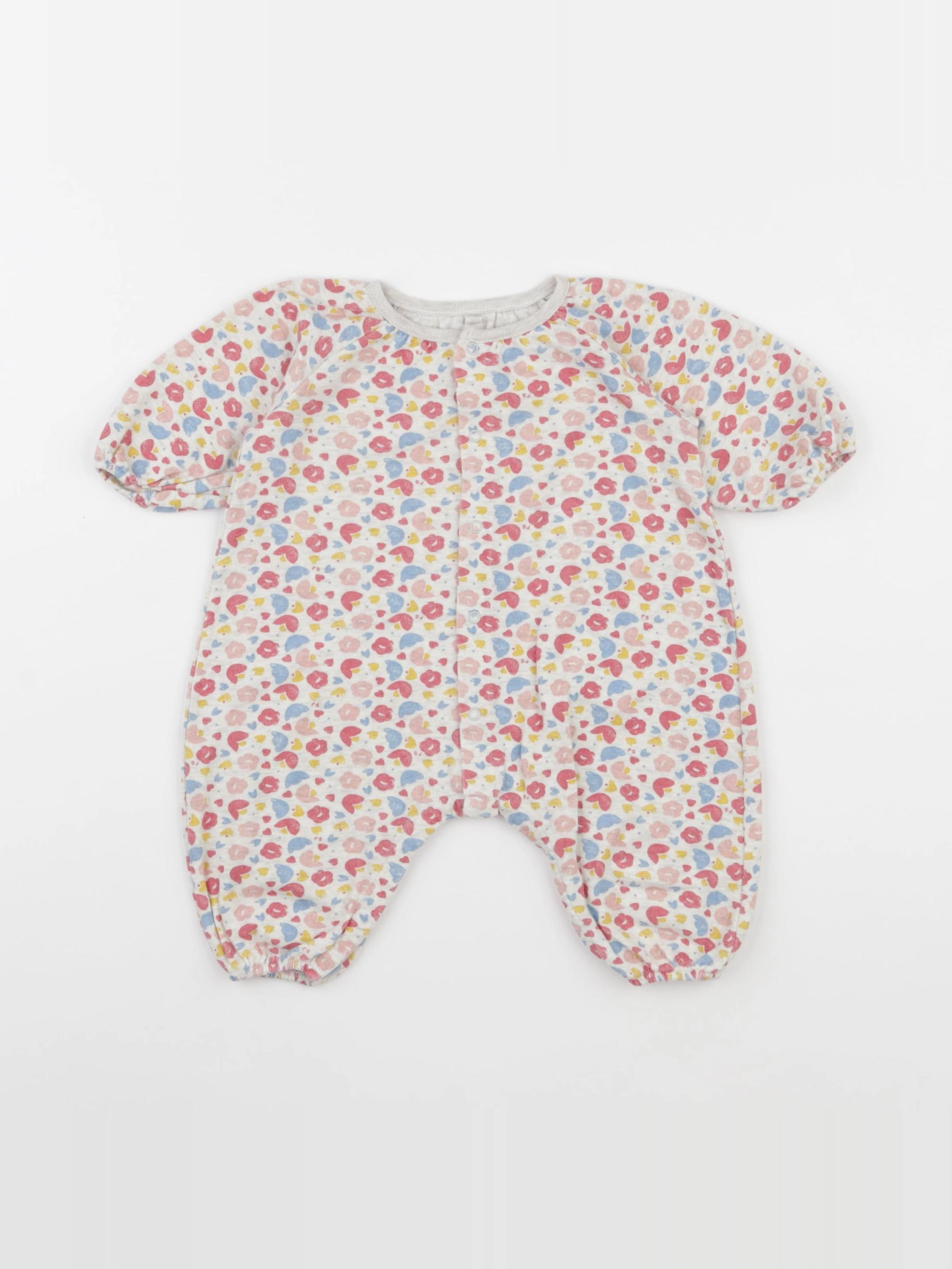 Petit Bateau - pyjama coton multicolore - 6 mois