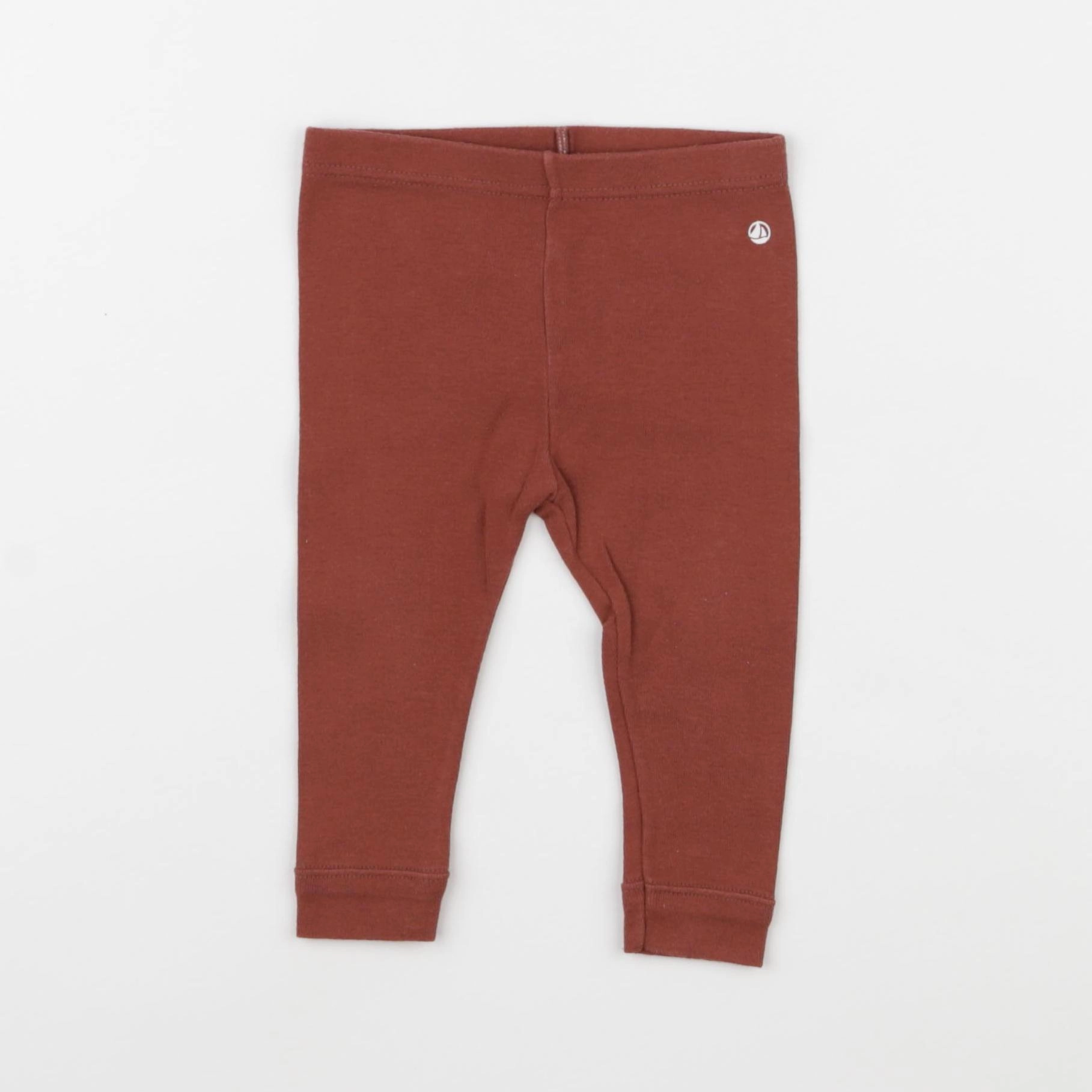 Petit Bateau - legging rouge - 6 mois