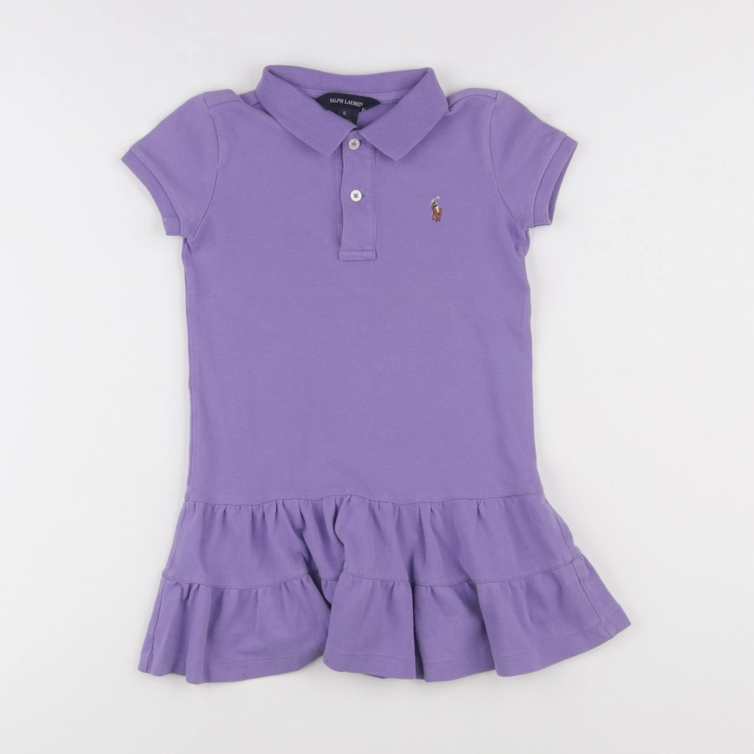 Ralph Lauren - robe violet - 5 ans