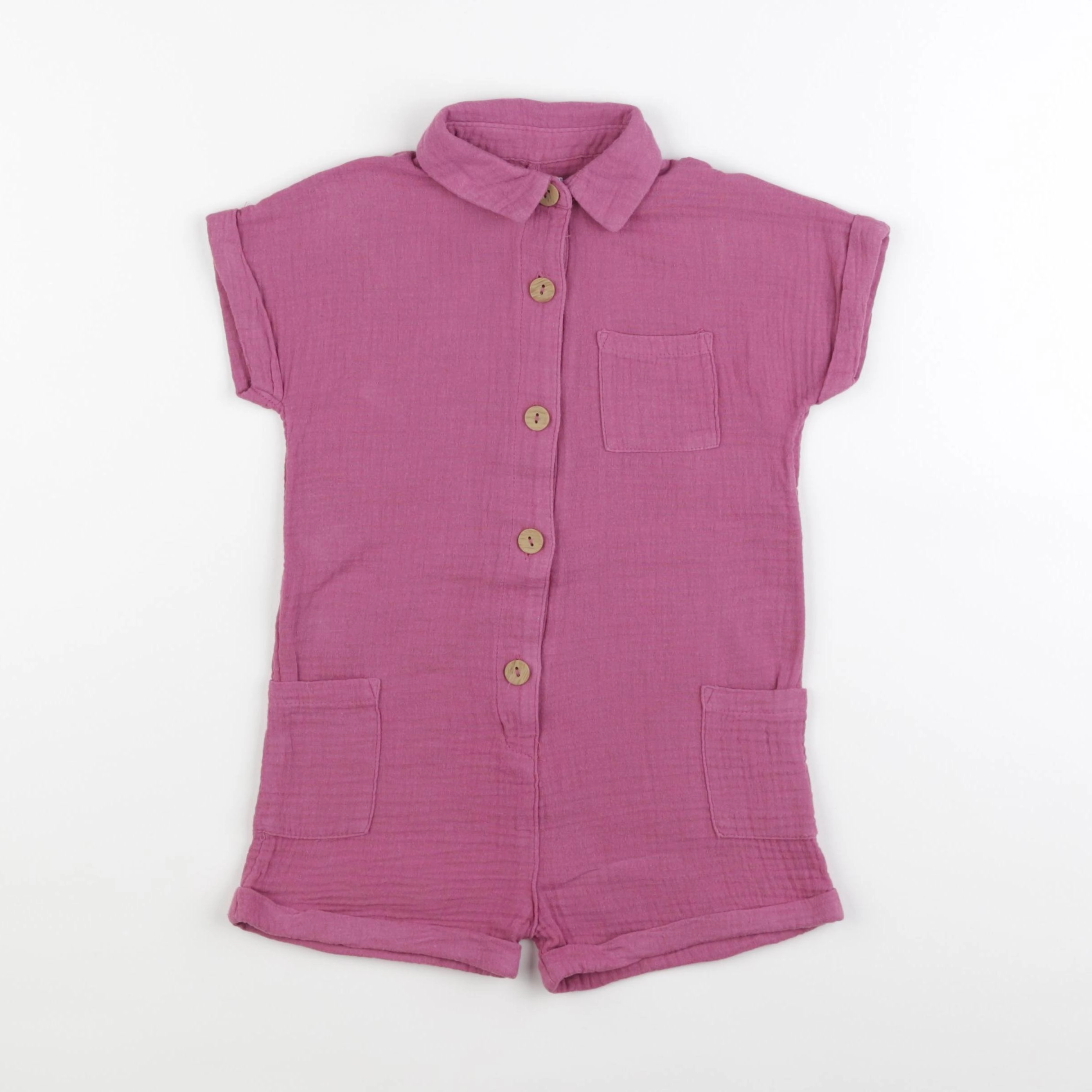 Vertbaudet - combinaison violet - 4 ans