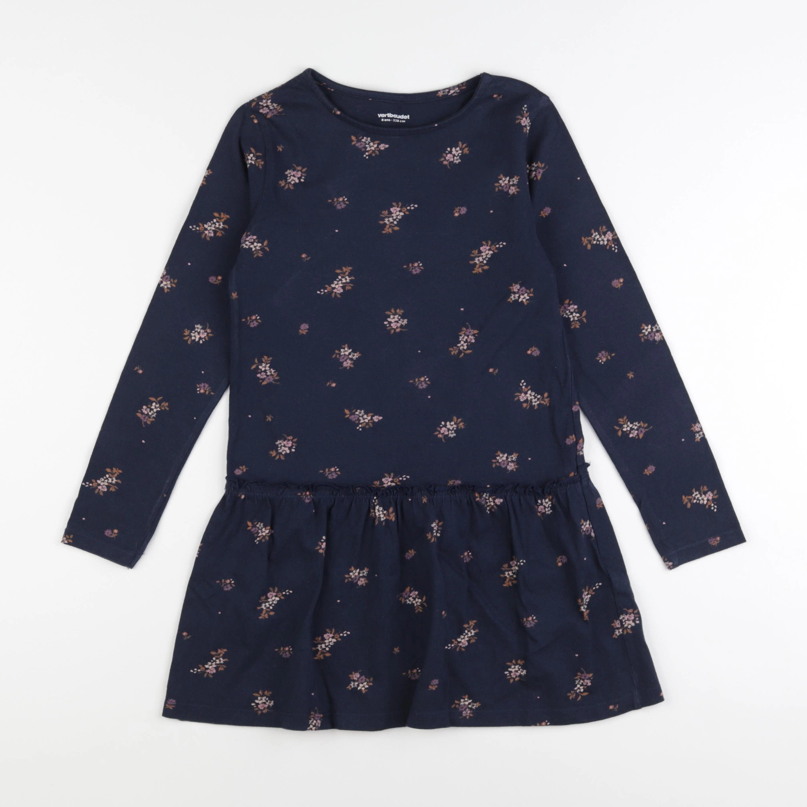 Vertbaudet - robe bleu - 8 ans