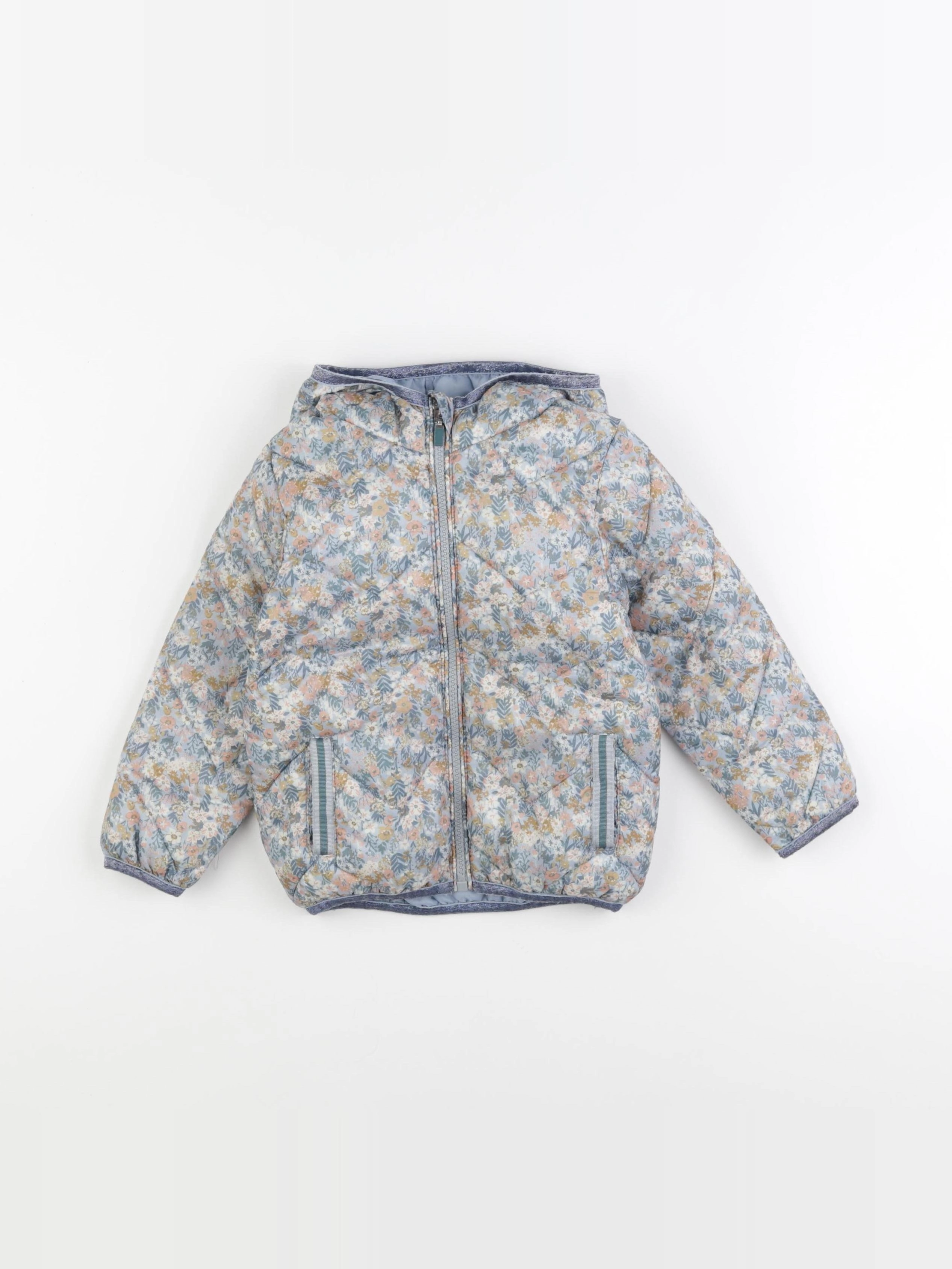 Vertbaudet - doudoune bleu - 3 ans